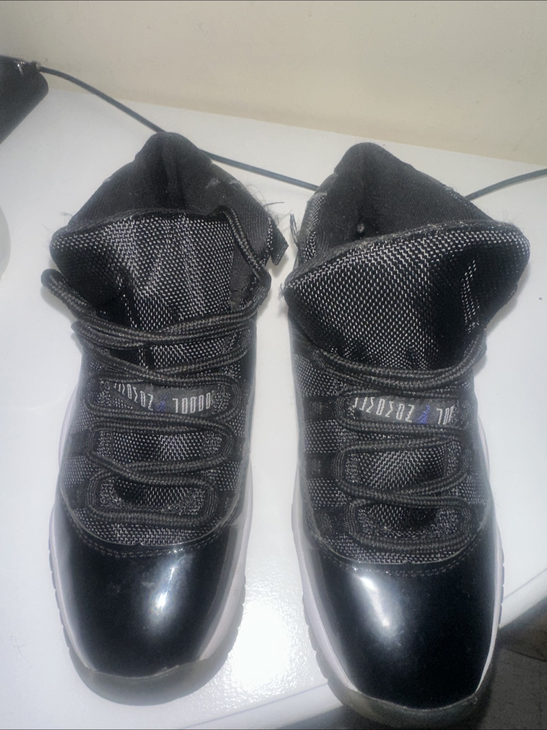 Jordan 11 Retro Little Flex Black/White