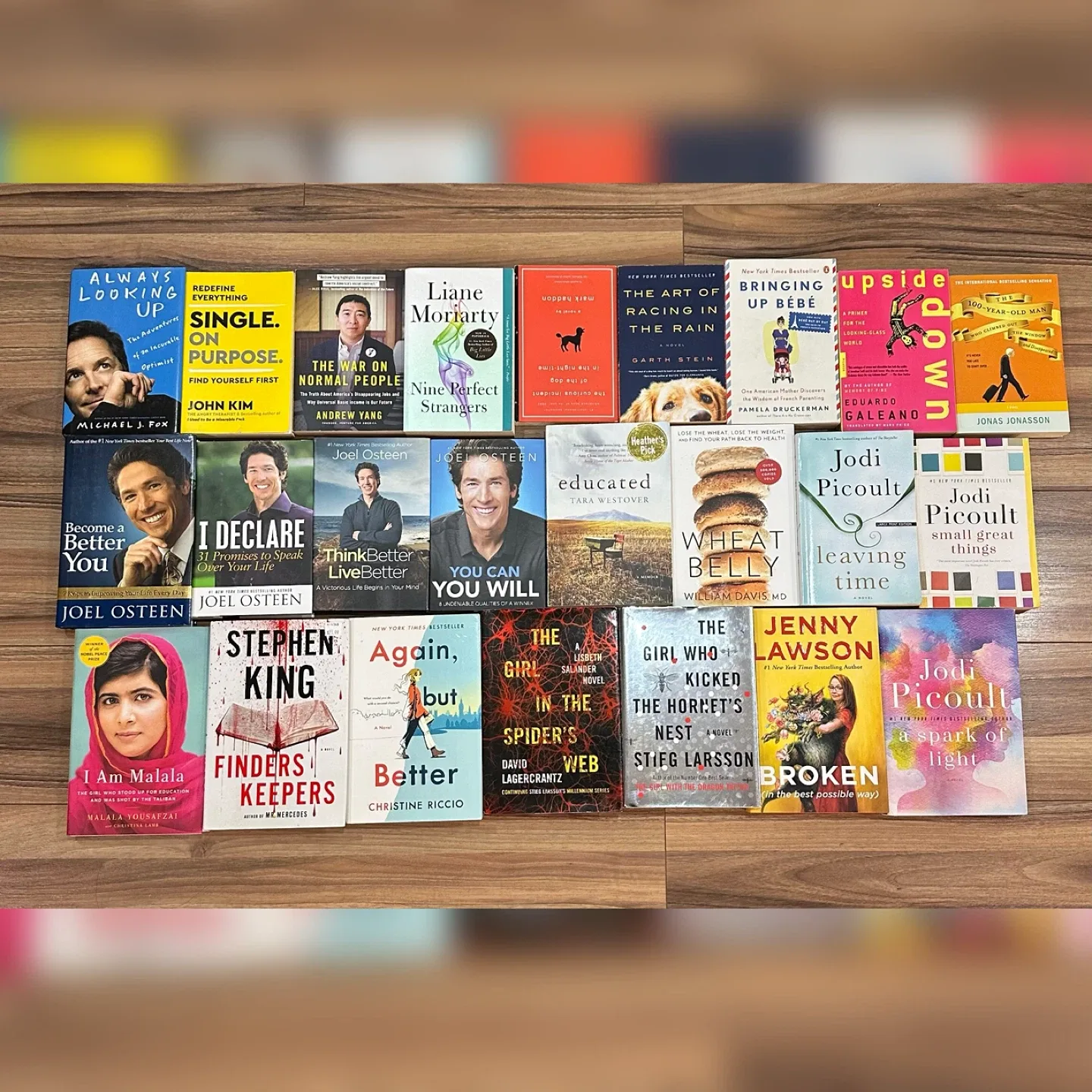 Books: Joel Osteen, Andrew Yang, I am Malala, Stephen King,.. thumbnail