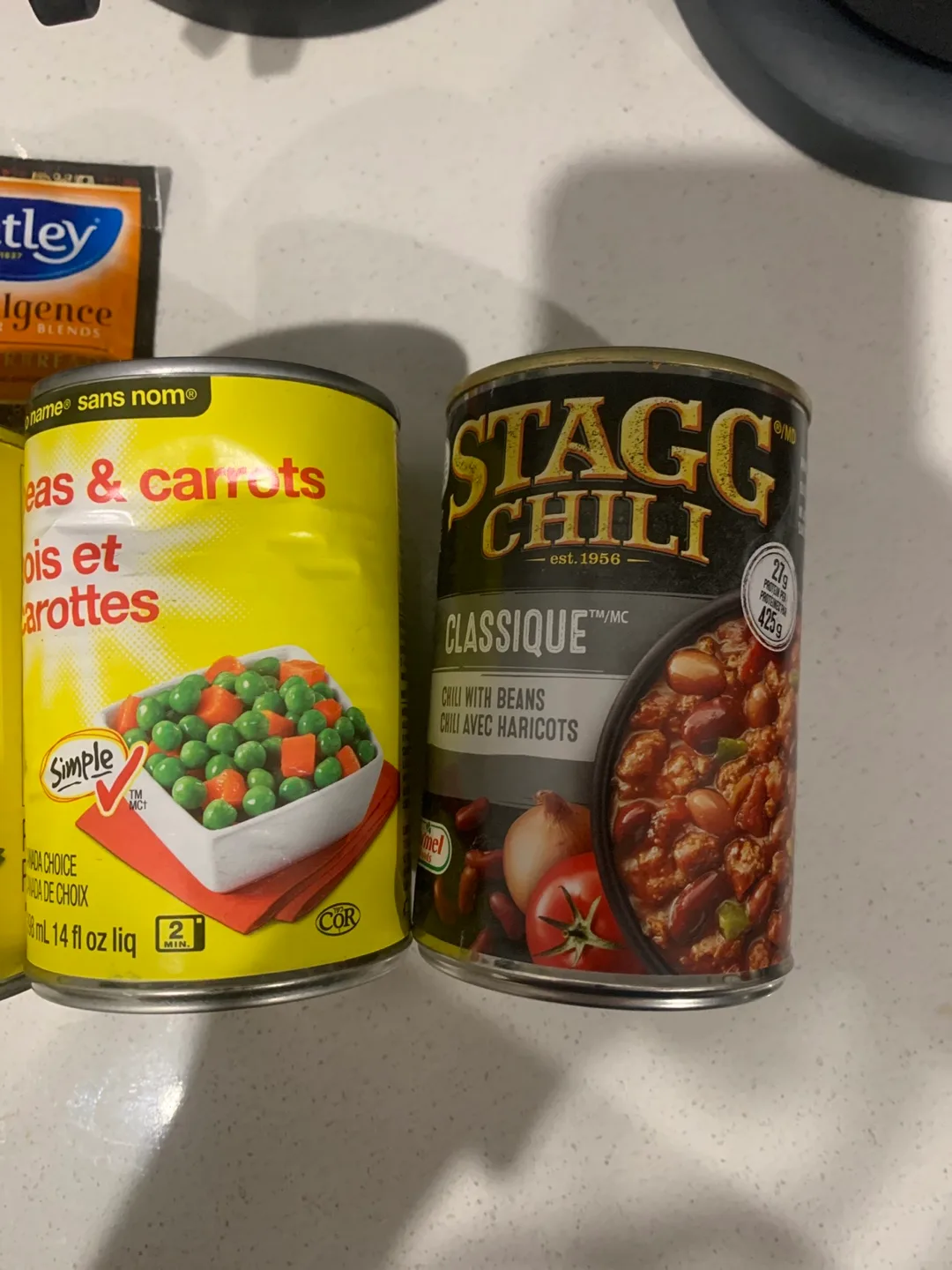 Stagg Chili Classique & Simple Peas & Carrots