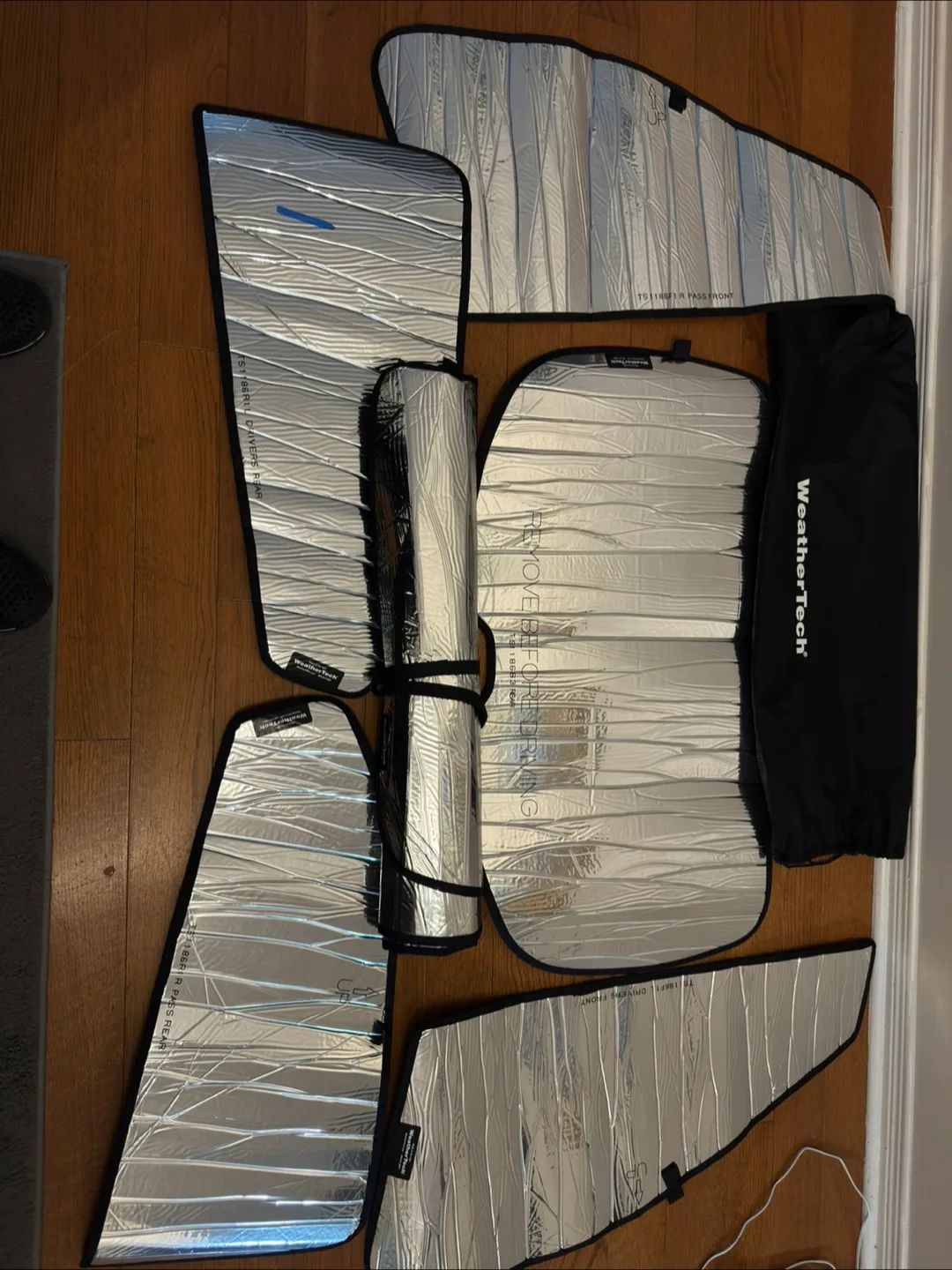 WeatherTech Custom Fit Car Window Sun Shade image indicator(2)