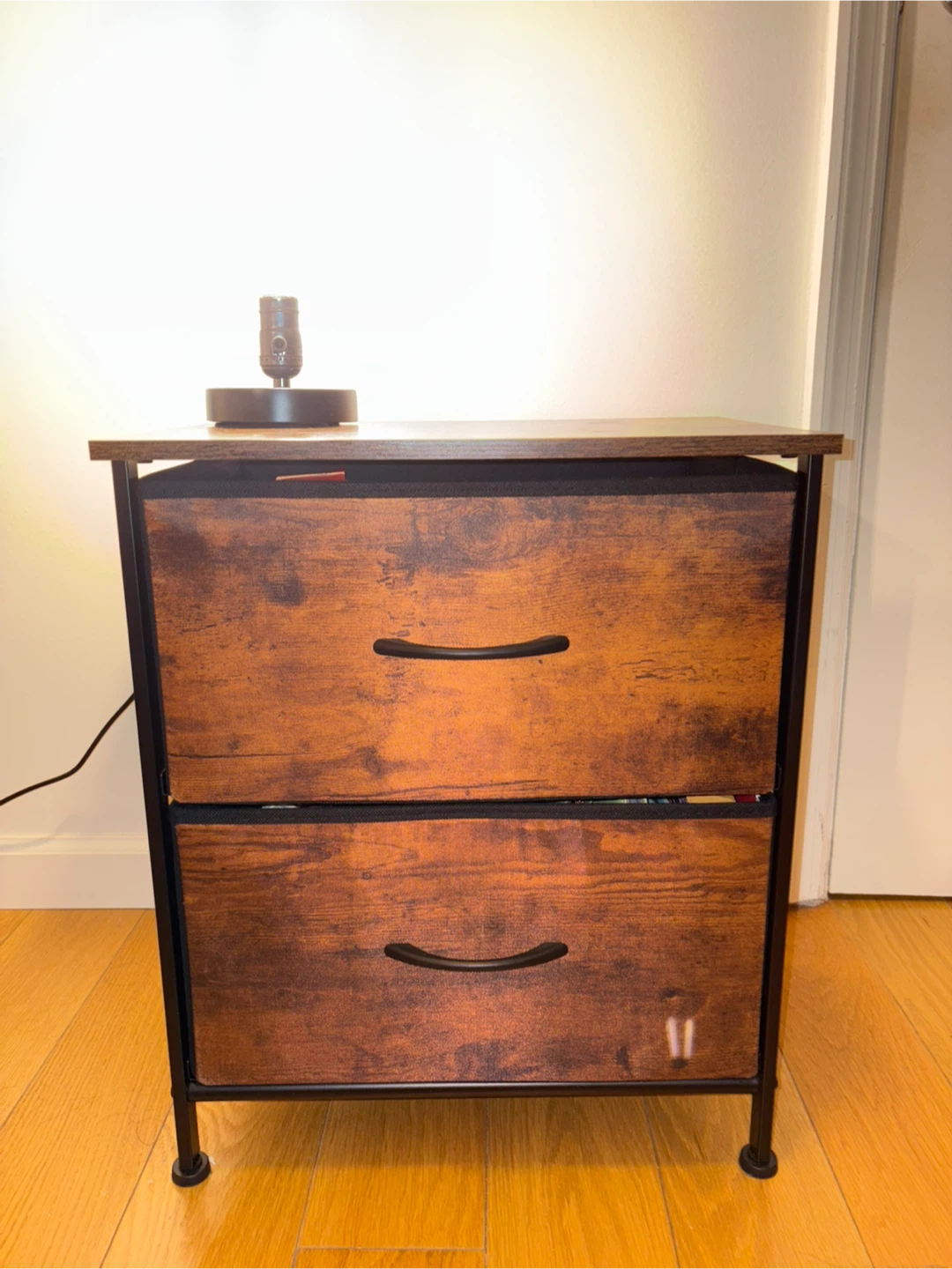 Nightstand with light