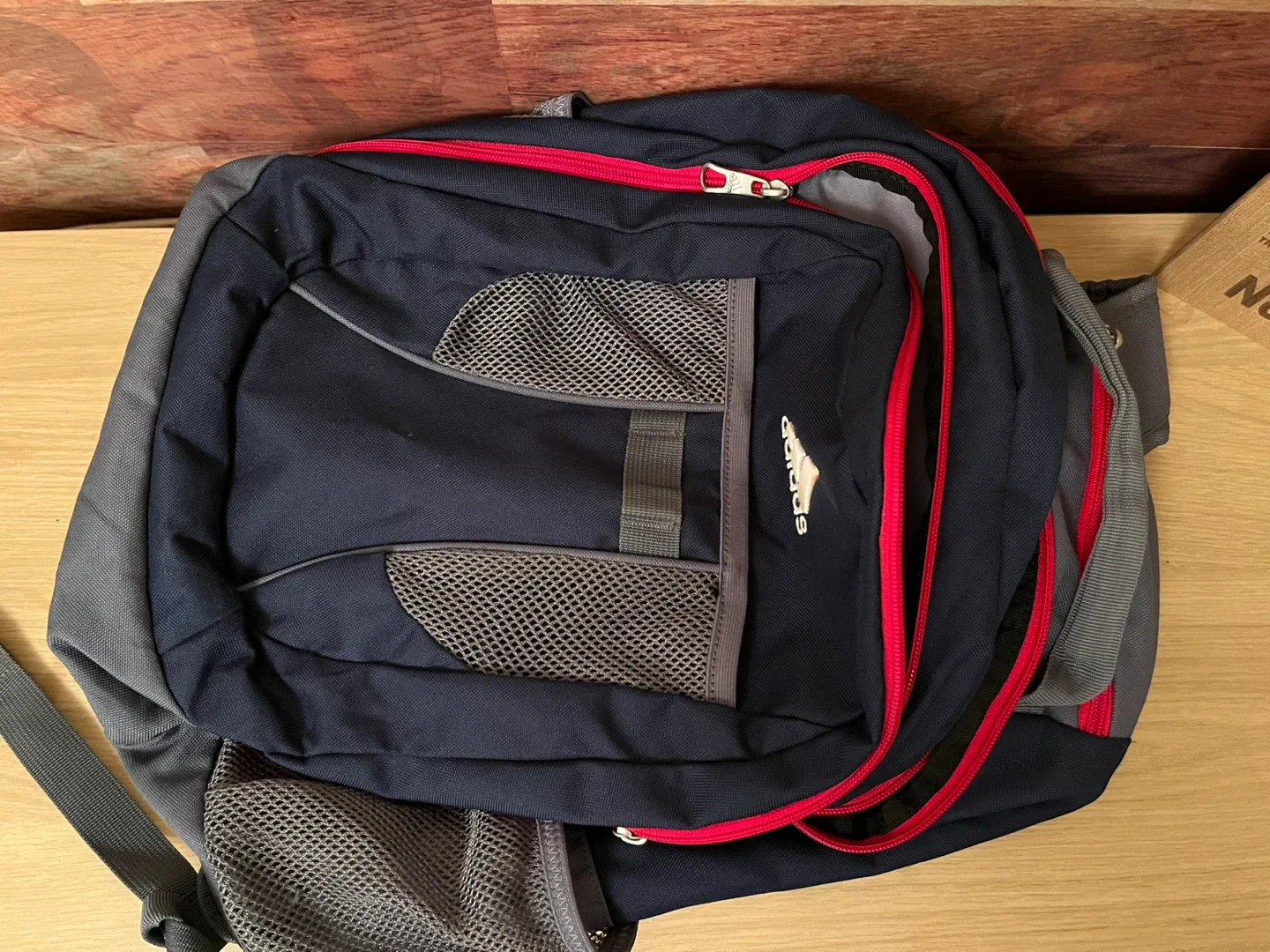 Adidas Backpack - Navy Blue & Grey image indicator(4)