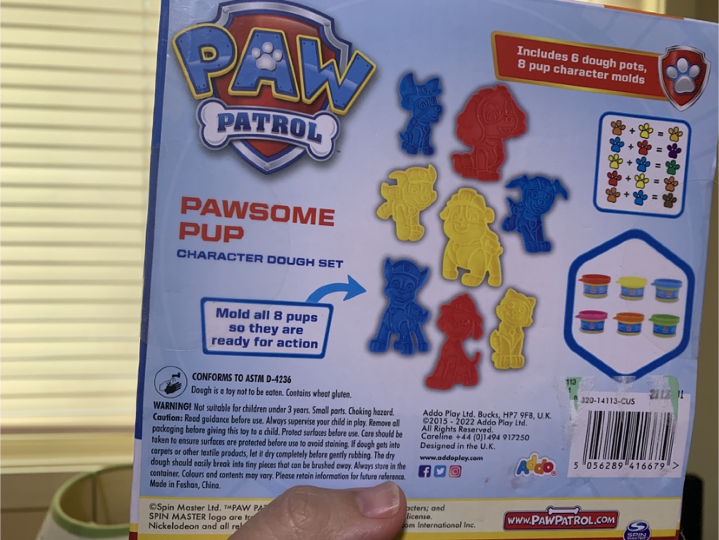 Paw Patrol Pawsome Pup Dough Set - New - photo 3