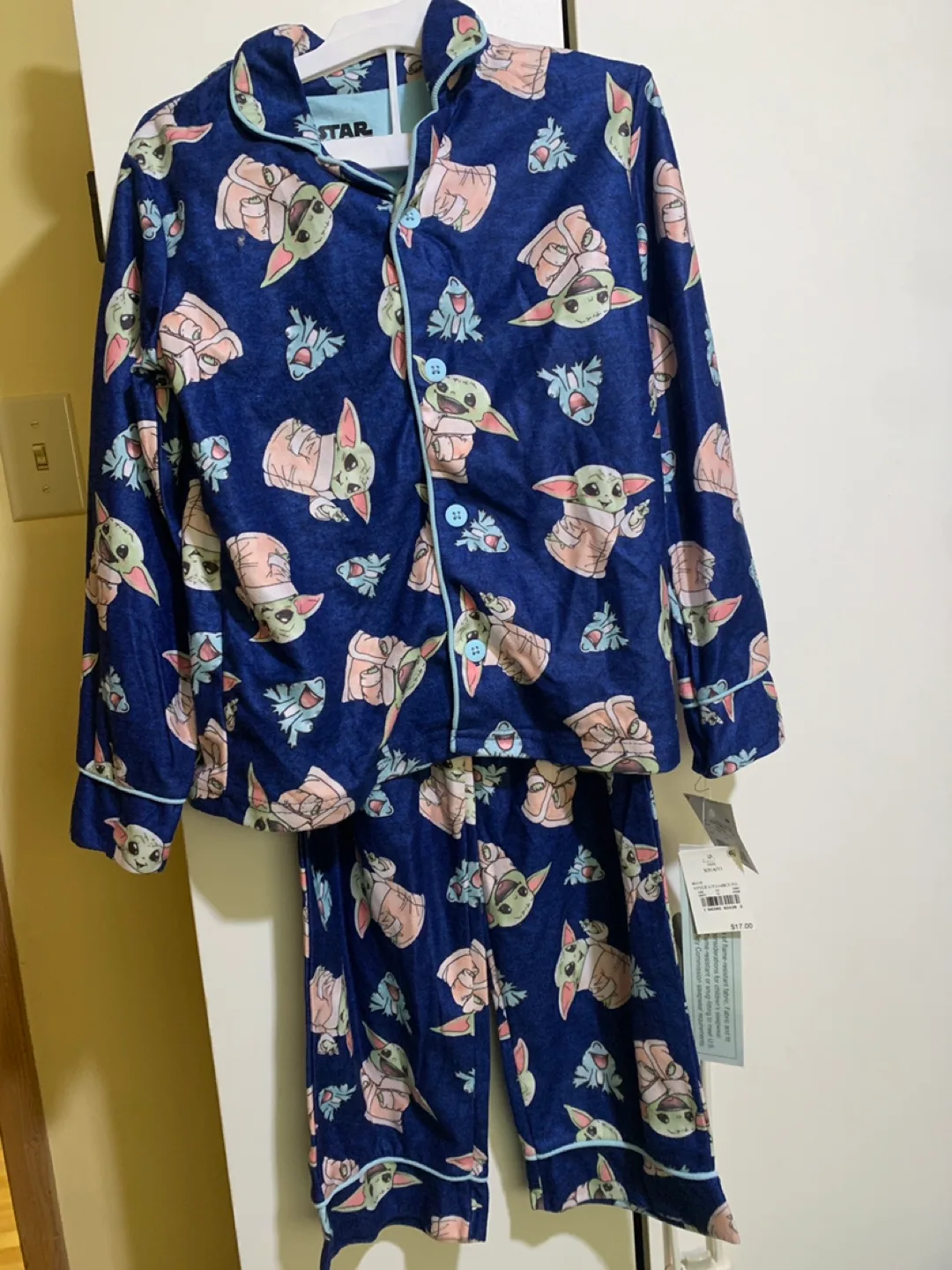 Star Wars Grogu Pajama Set - XS thumbnail