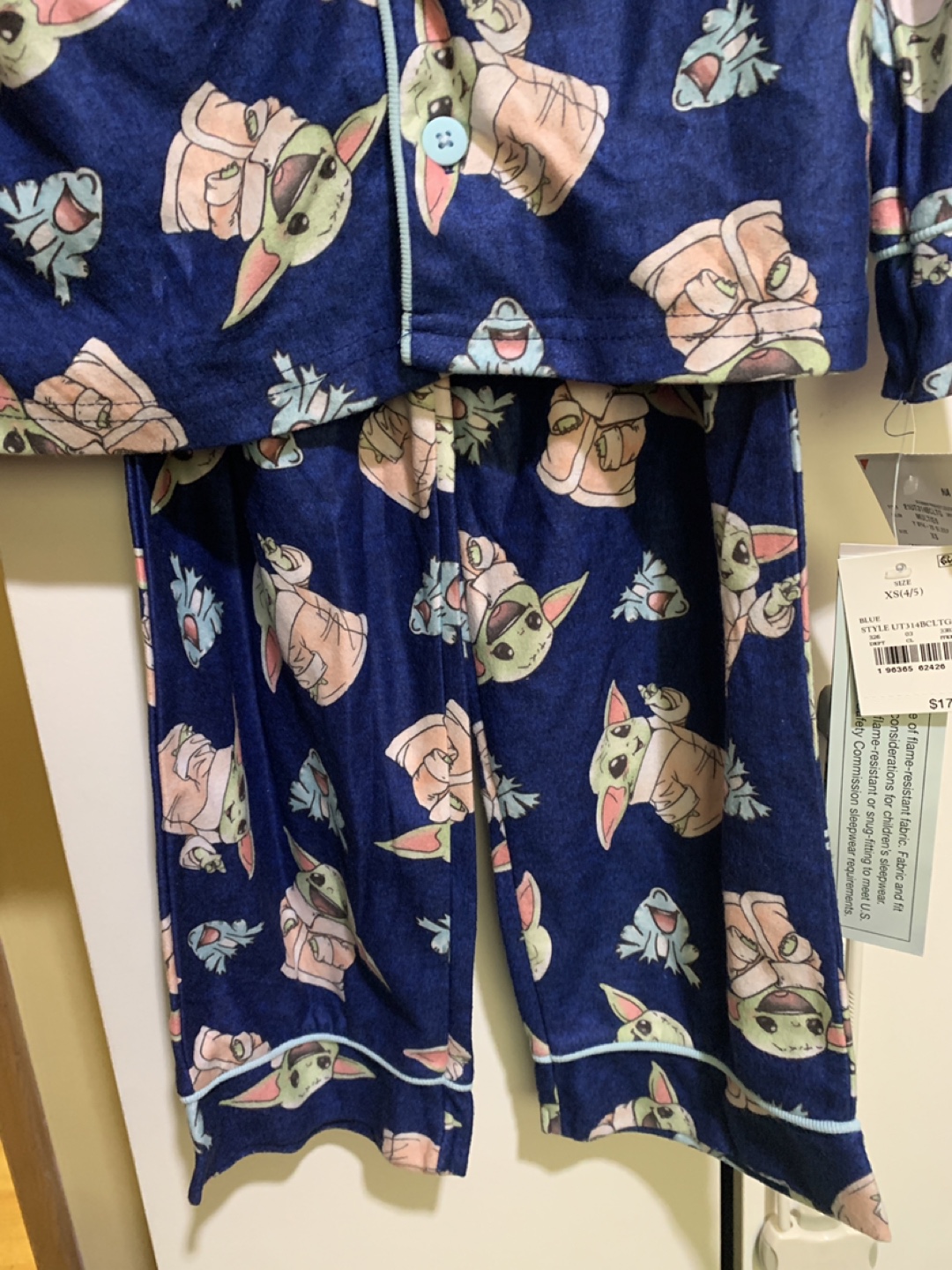 Star Wars Grogu Pajama Set - XS - photo 3