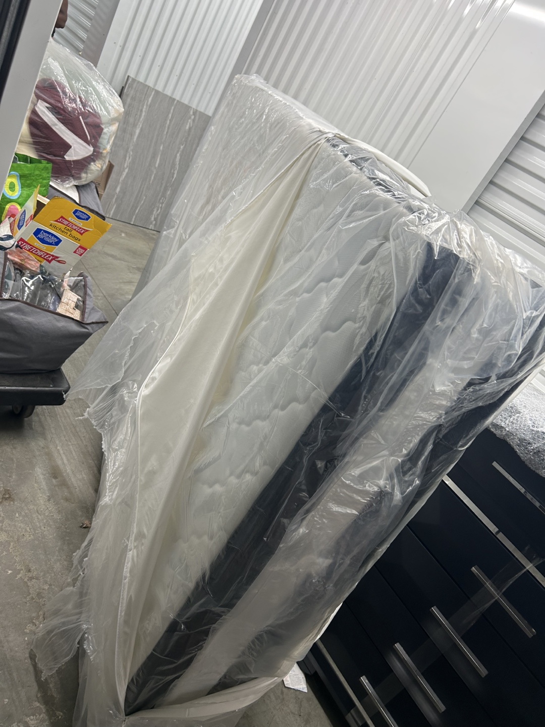 *MUST GO SOON* Firm queen mattress, headboard and frame - photo 2