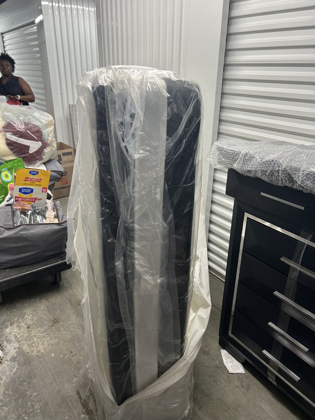 *MUST GO SOON* Firm queen mattress, headboard and frame - photo 3