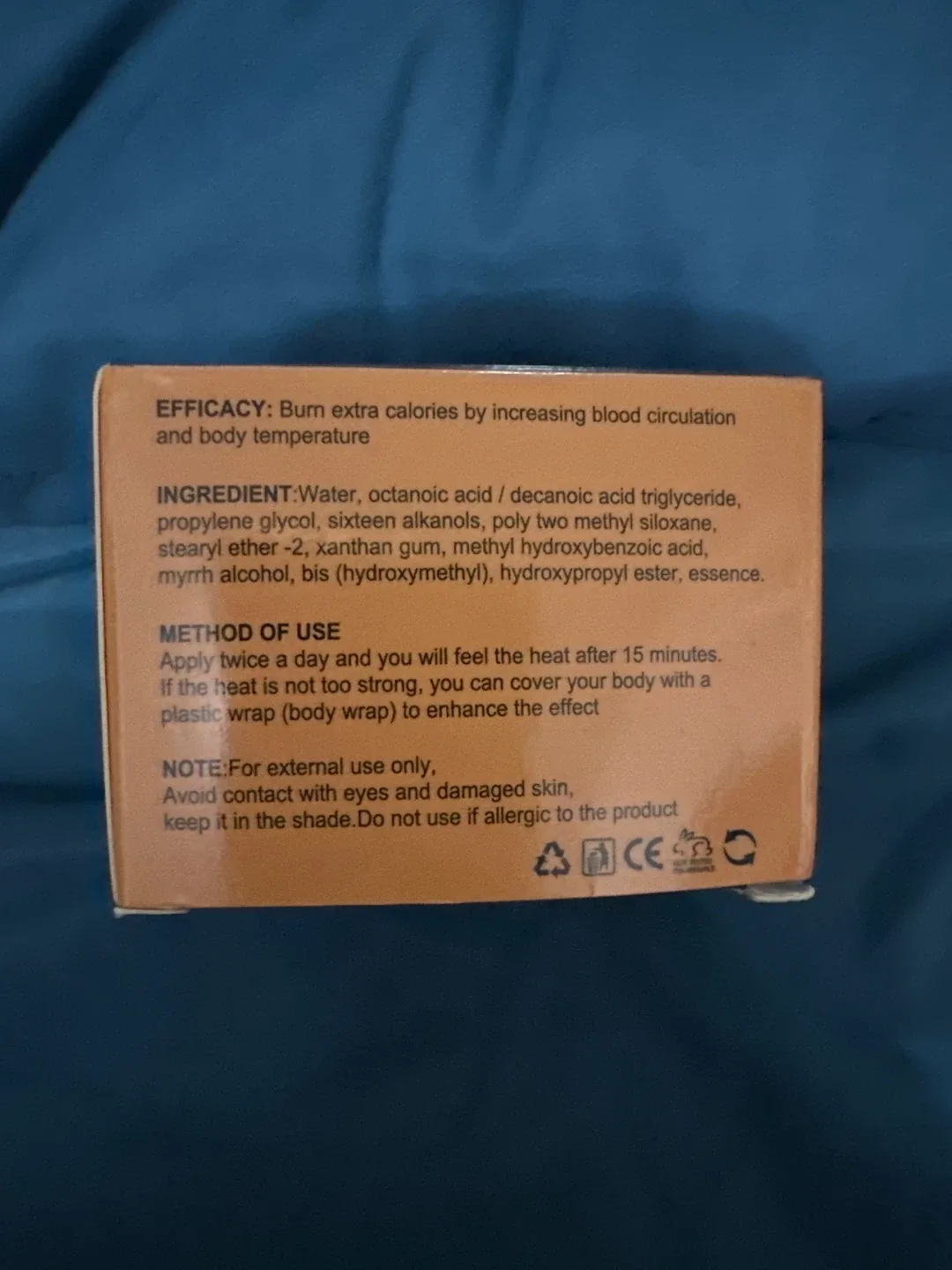 EELHOE Hot Sweat Cream 120g image indicator(3)