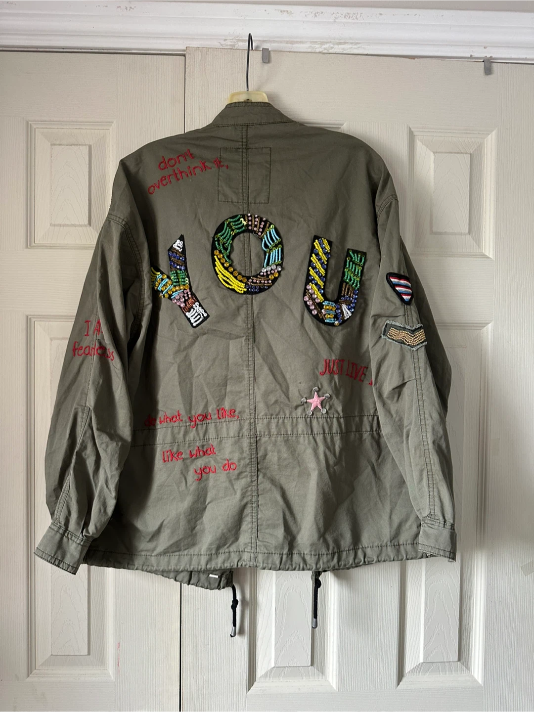 Bershka Olive Green Jacket - photo 2