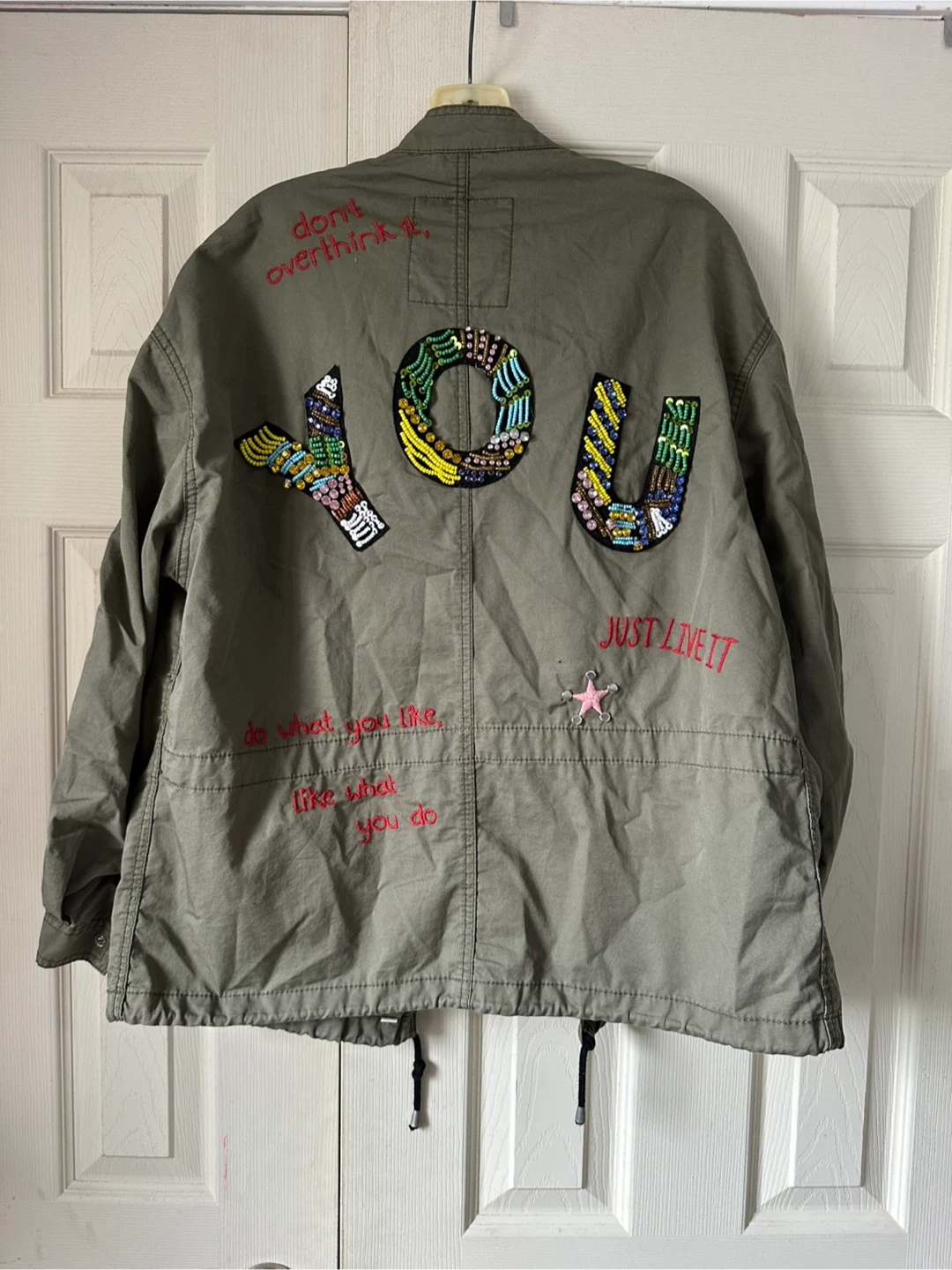 Bershka Olive Green Jacket - photo 3