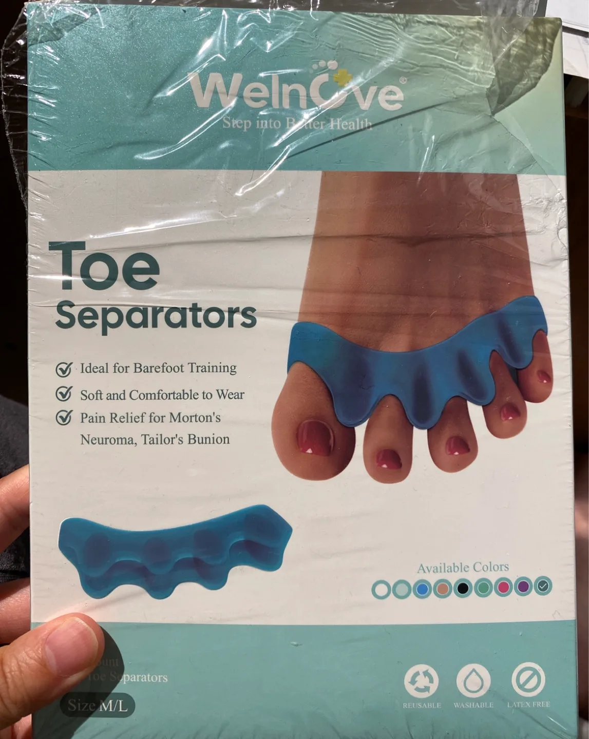 Toe separators thumbnail