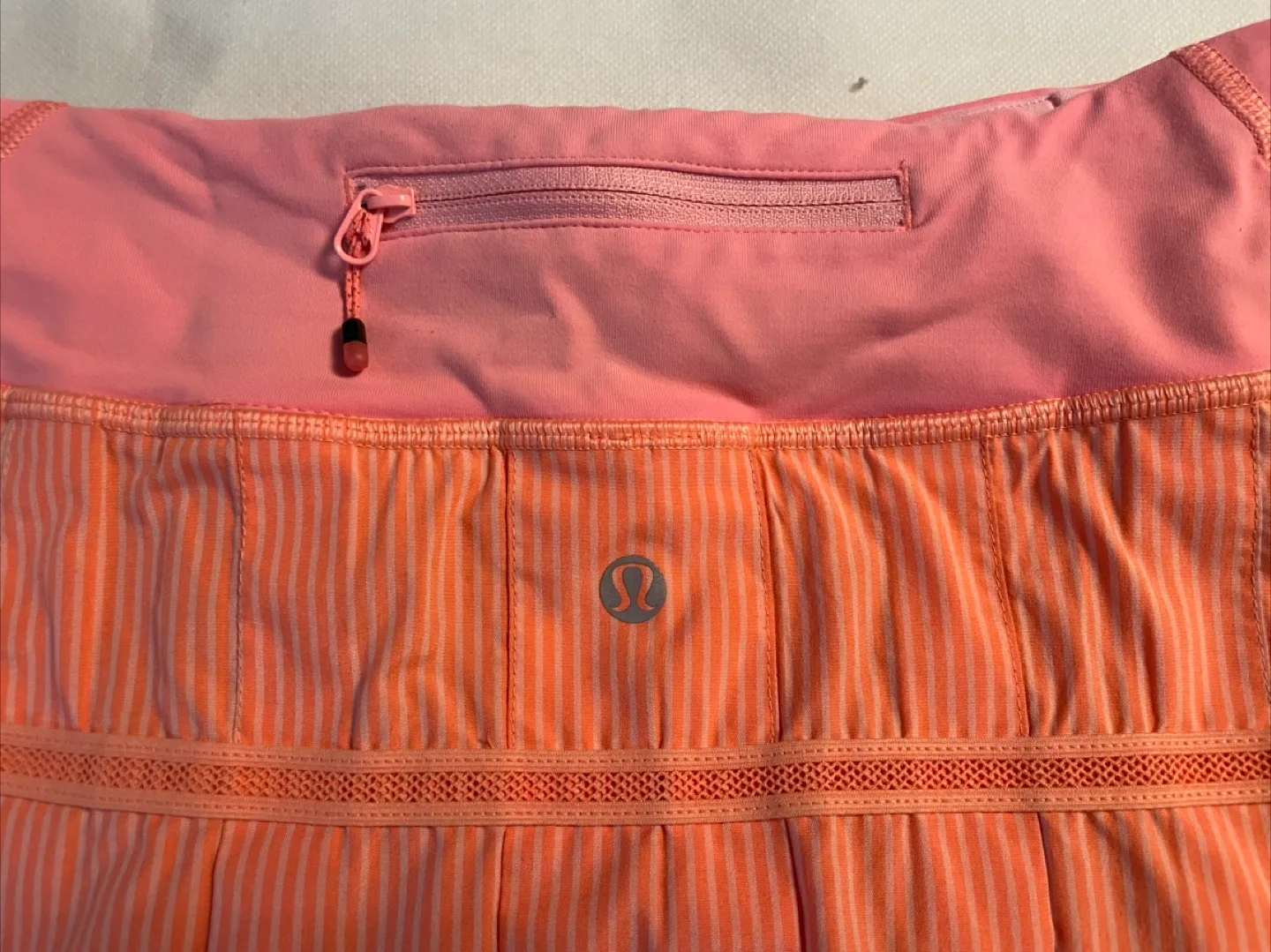 Lululemon Athletic Skirt, Pink & Orange image indicator(2)