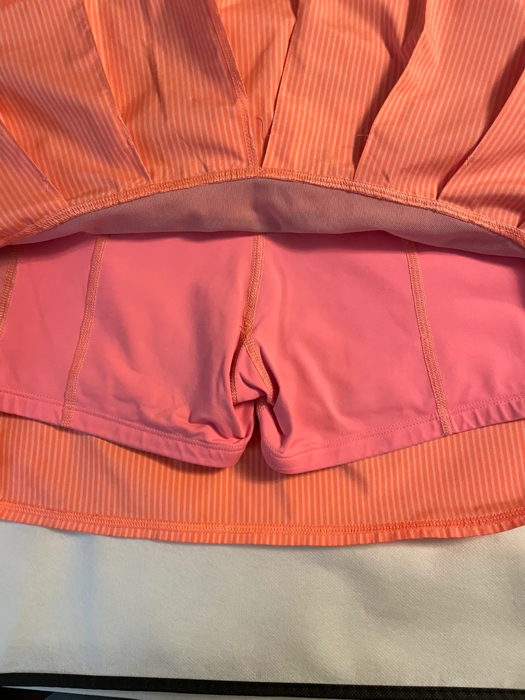 Lululemon Athletic Skirt, Pink & Orange image indicator(4)