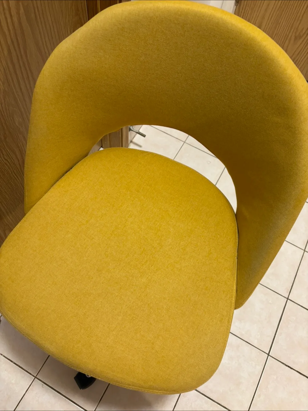 Yellow Swivel Desk Chair image indicator(3)