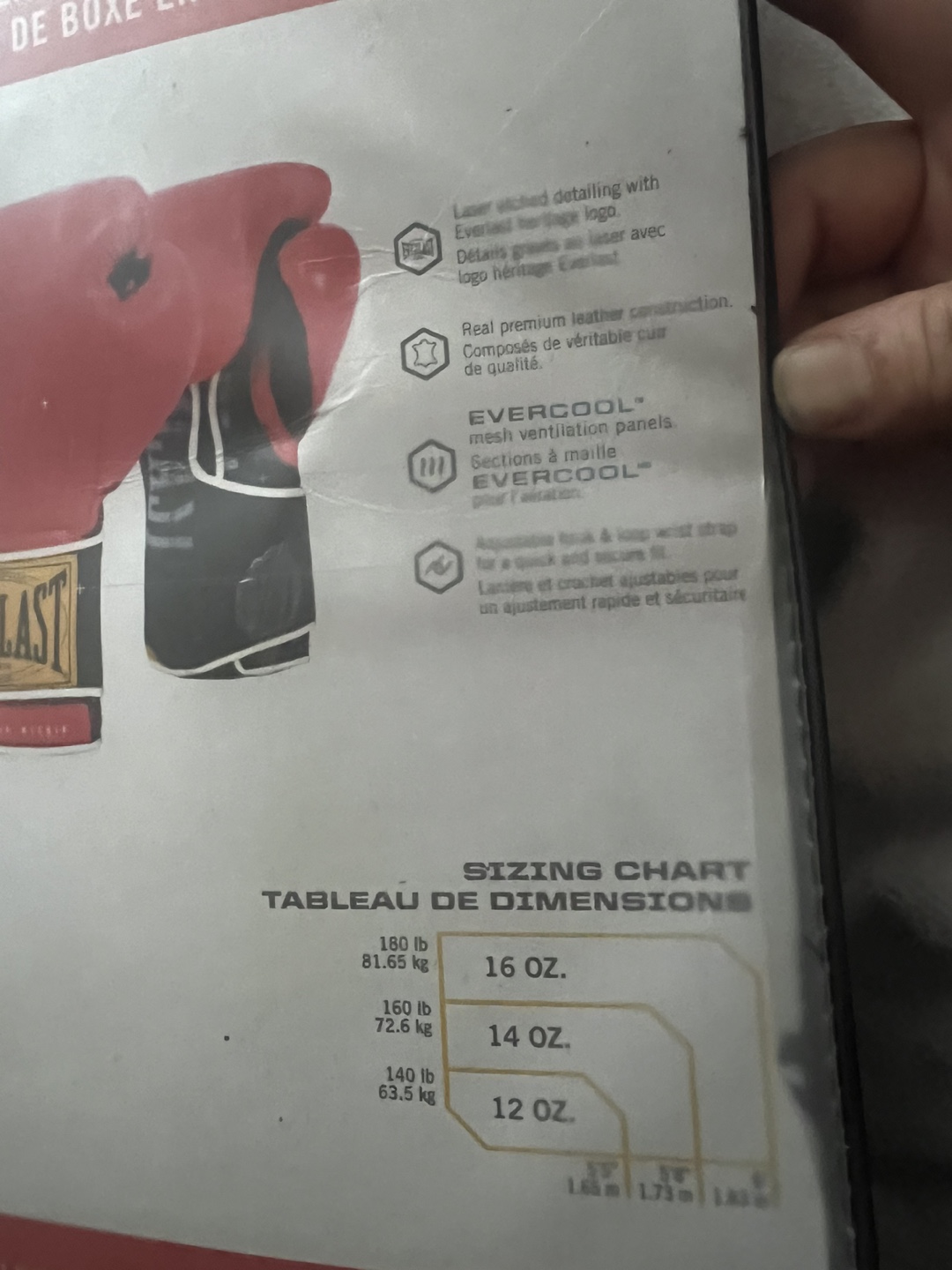 Everlast  Leather Boxing Gloves 12 oz - New - photo 4