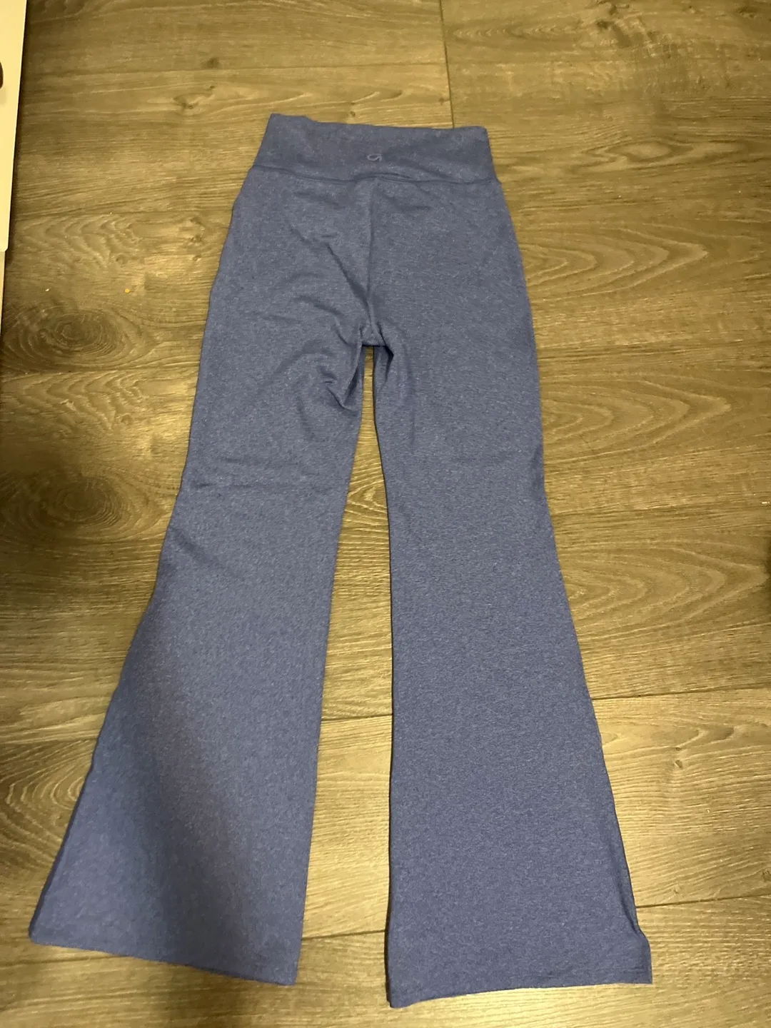 Gap Teen Blue Flare Leggings Size 10 image indicator(3)
