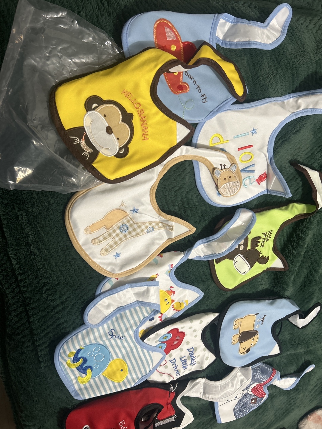 Baby Bibs - Lot of Assorted Designs