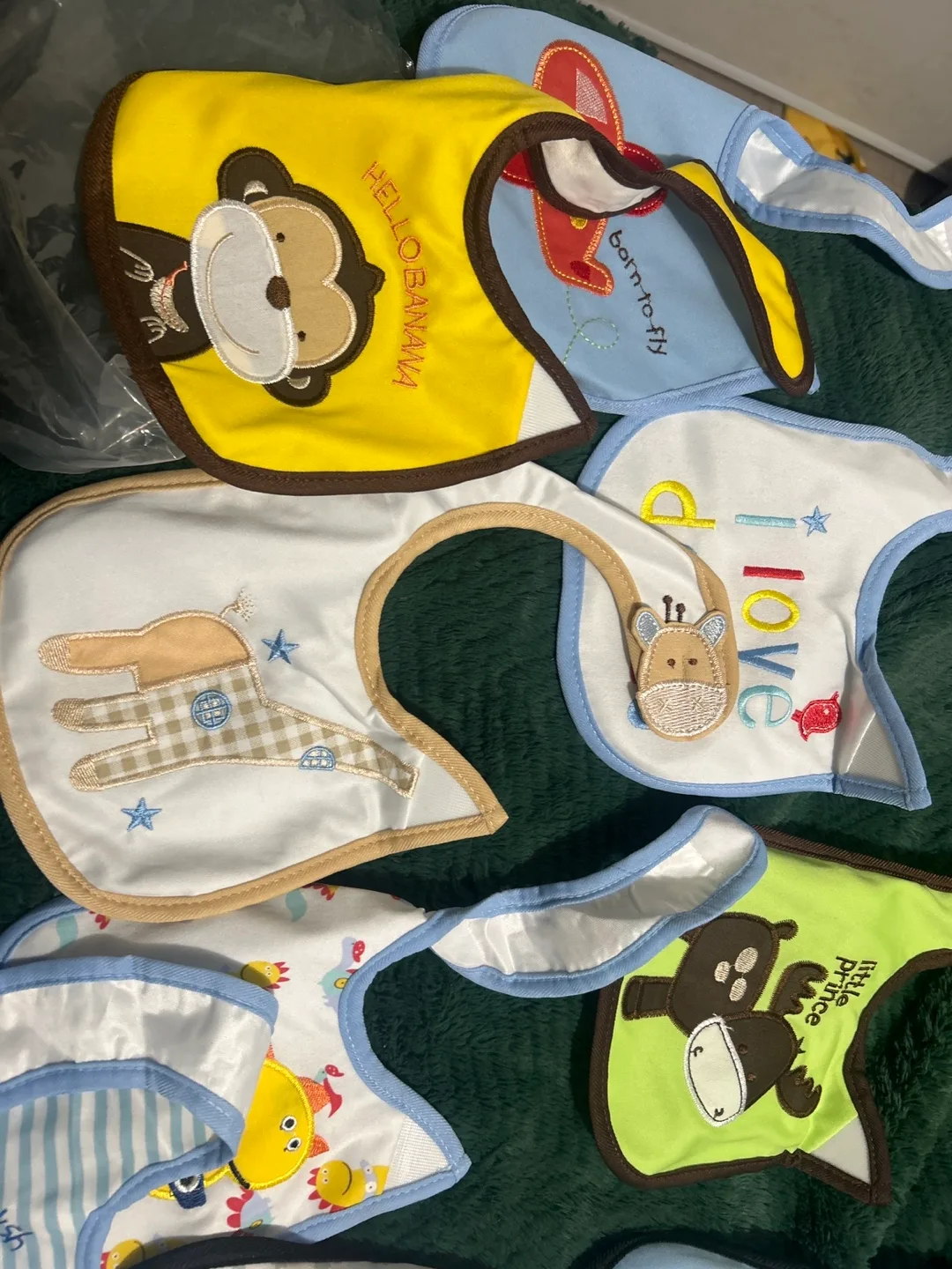 Baby Bibs - Lot of Assorted Designs image indicator(2)