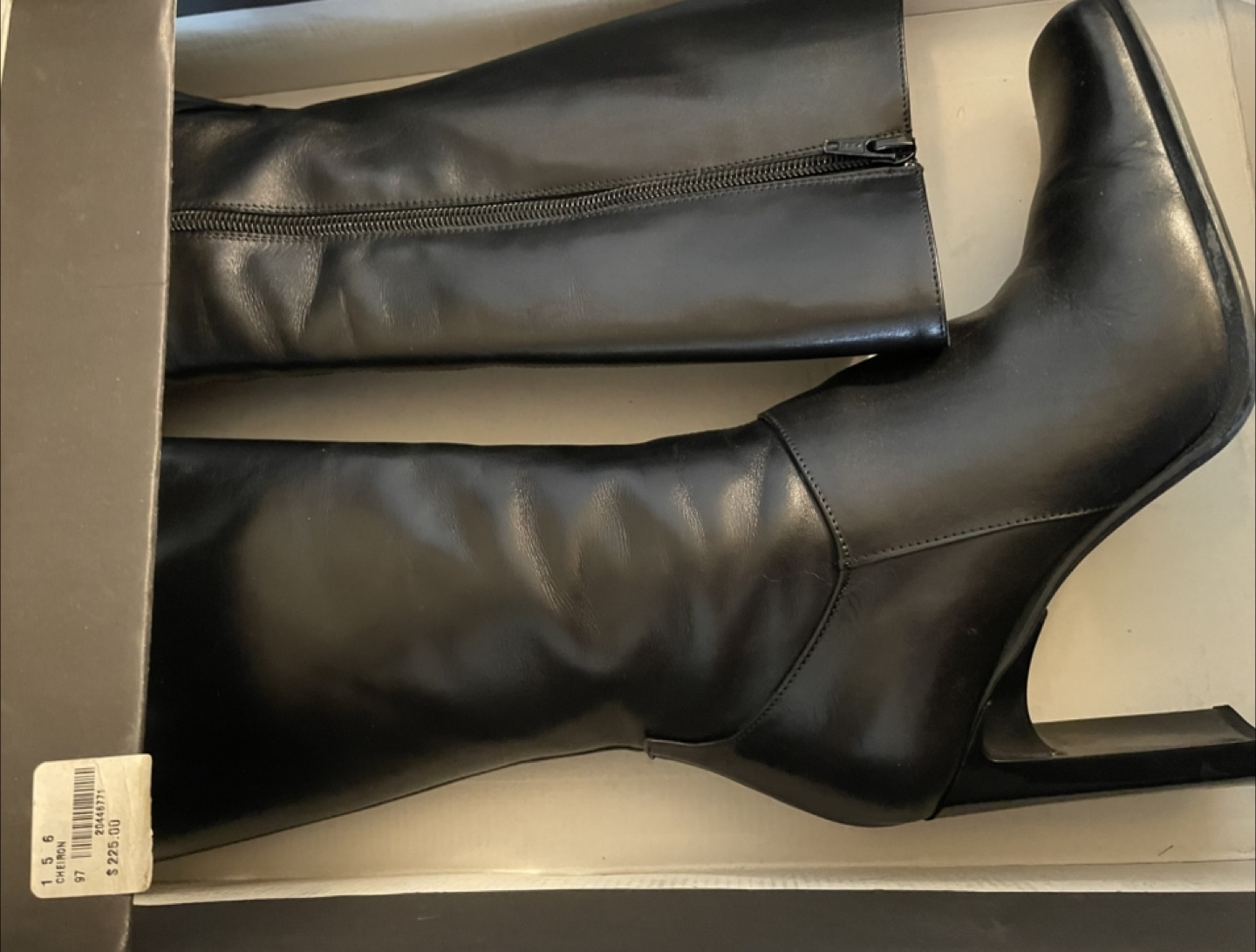 Mid high fashion leather boots #7 - photo 5