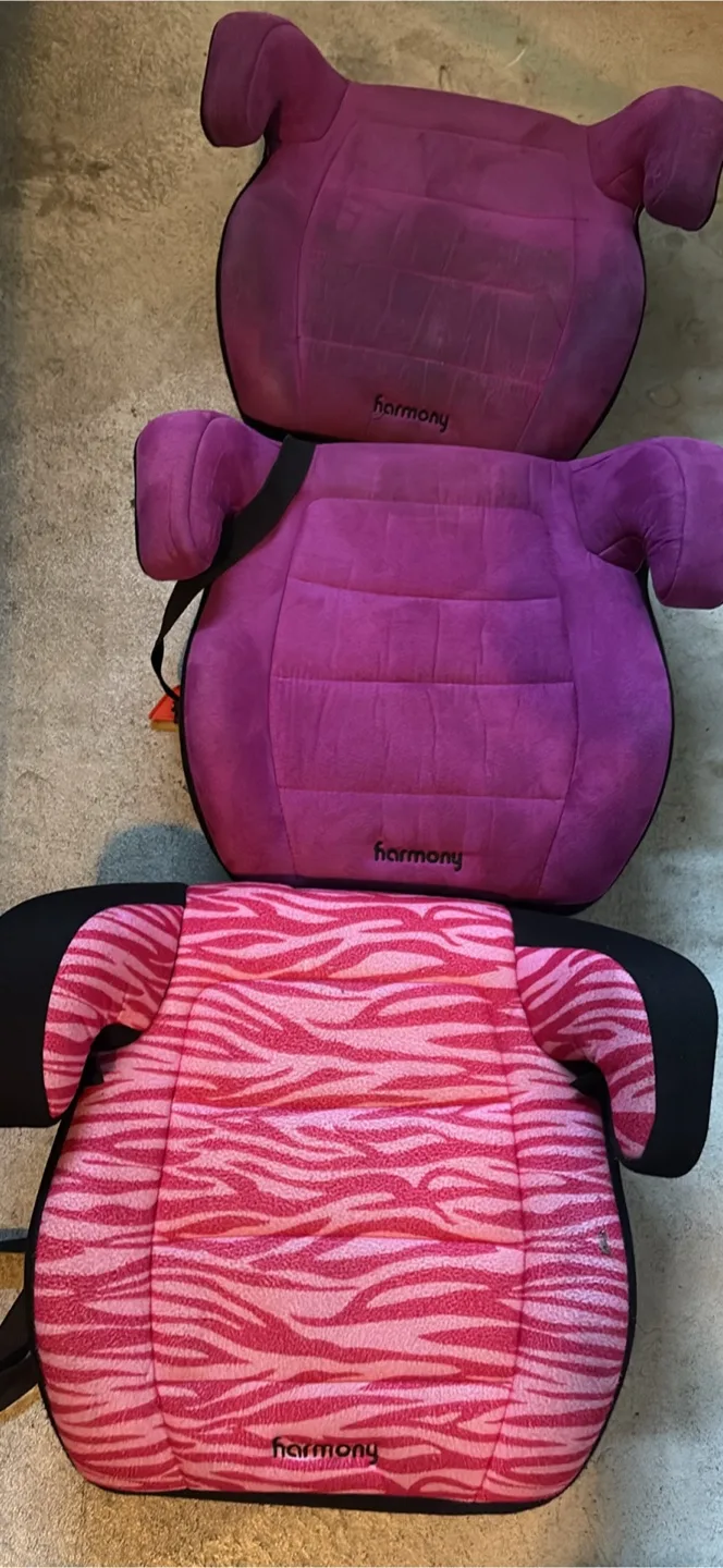 Harmony Booster Seats - Pink & Purple thumbnail