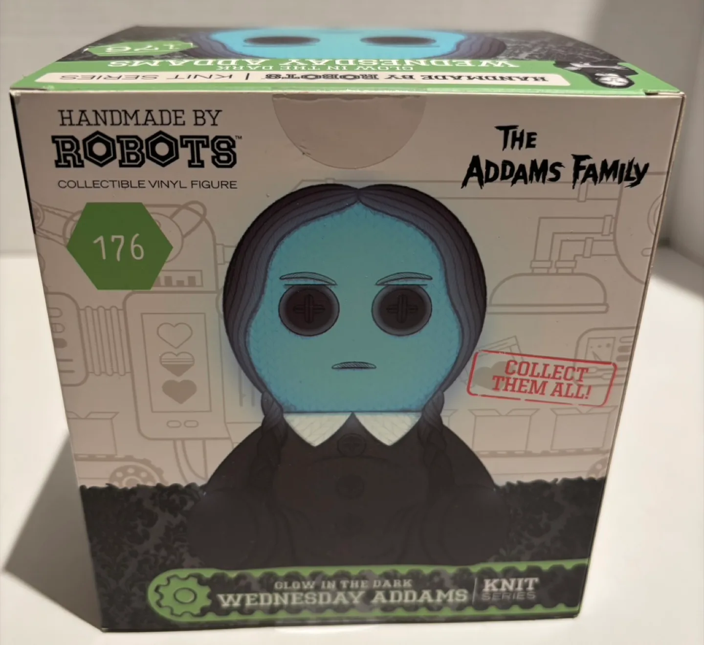 Handmade by Robots Wednesday Addams Vinyl F igure image indicator(4)