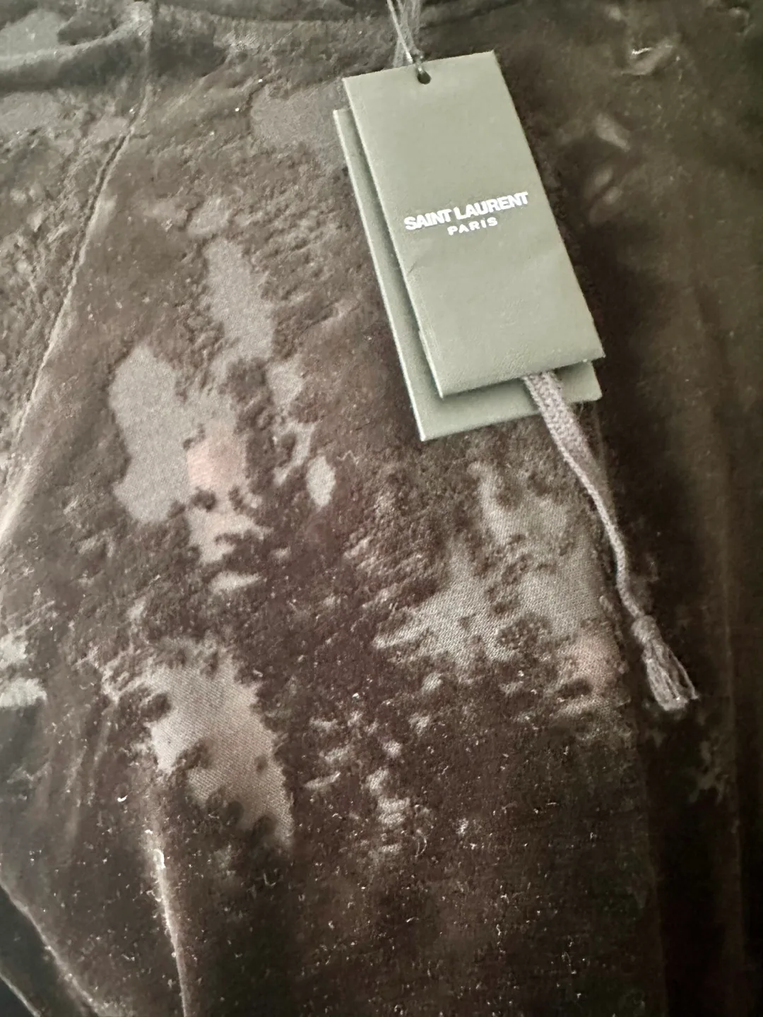 Saint Laurent Hoodie Black Size SL original $1350 image indicator(2)