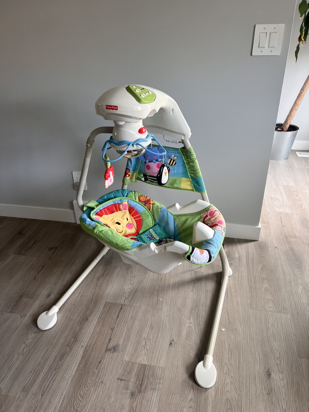 Fisher-Price Cradle 'n Swing - lots of life left
