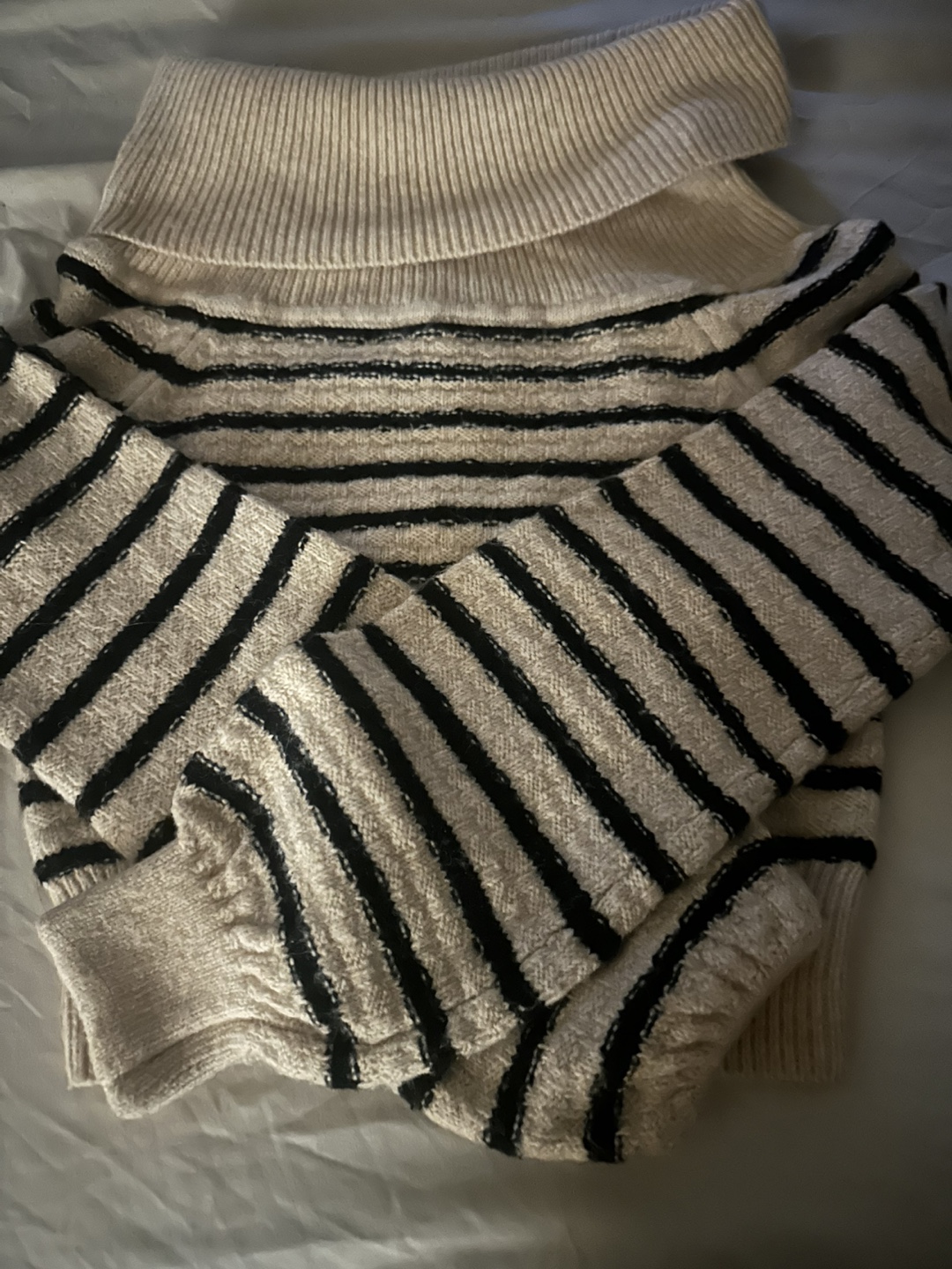 Striped Knit top and skirt