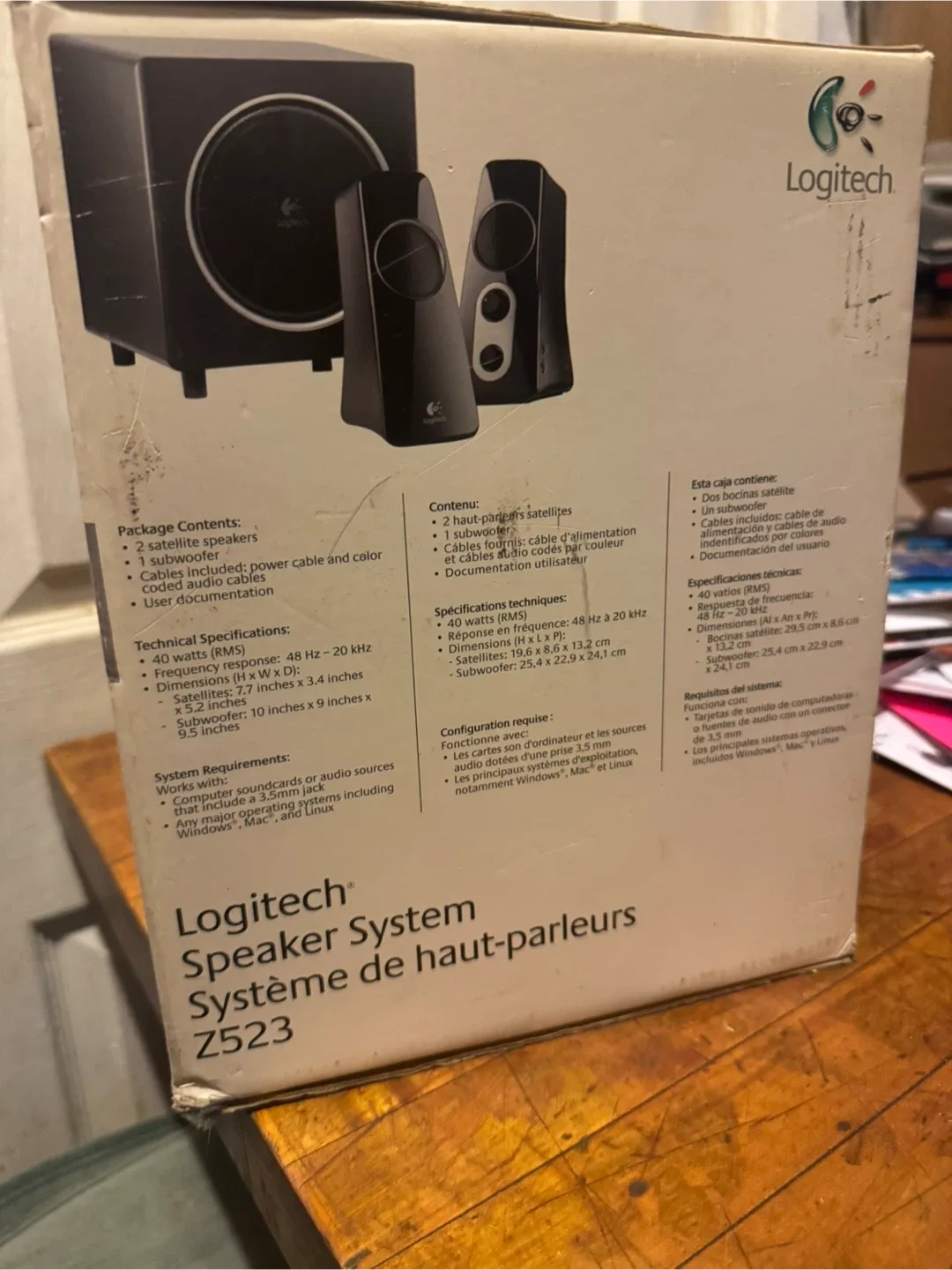 Logitech Speaker System Z523 image indicator(2)
