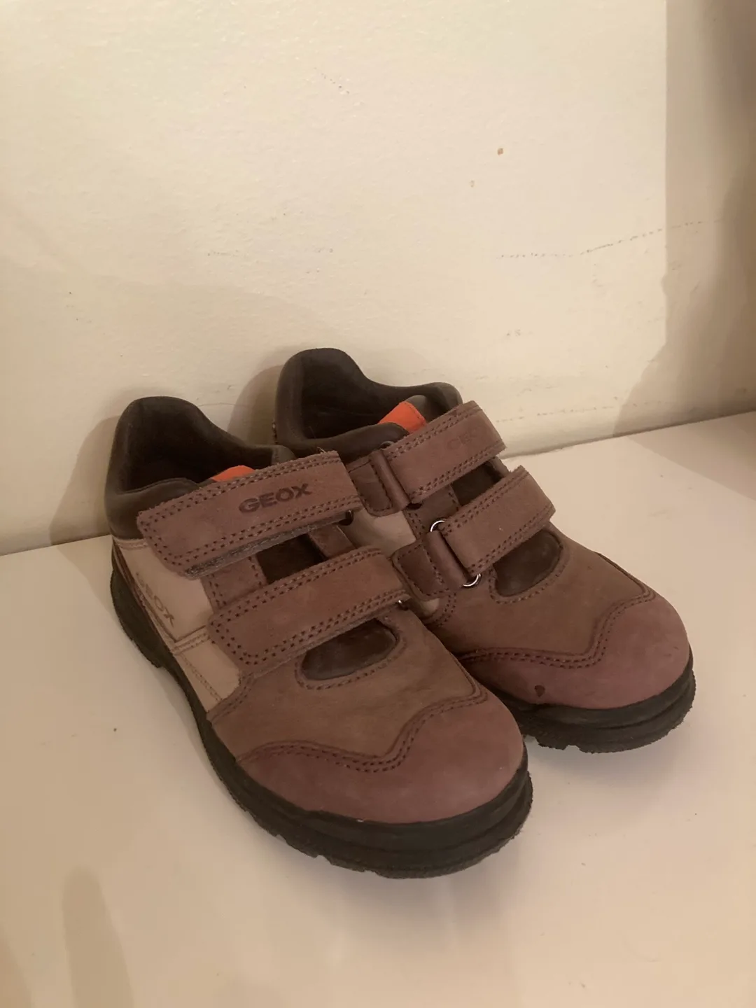 Geox leather Toddler Shoes Size 13 Brown image indicator(2)