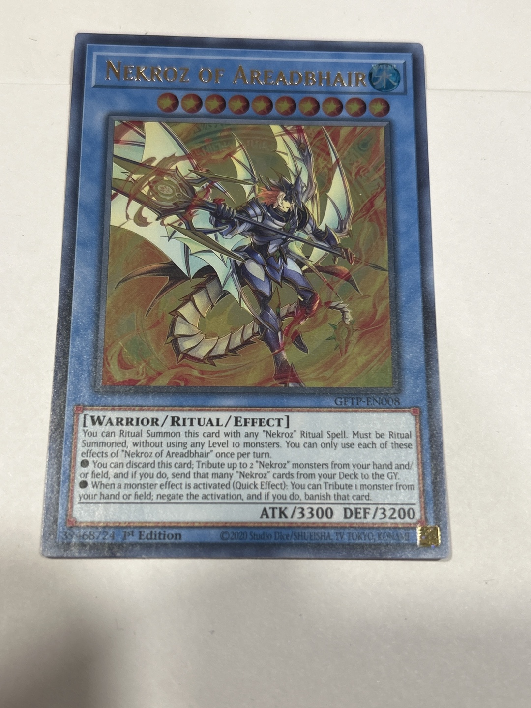Nekroz of Areadbhair Yu-Gi-Oh! Card
