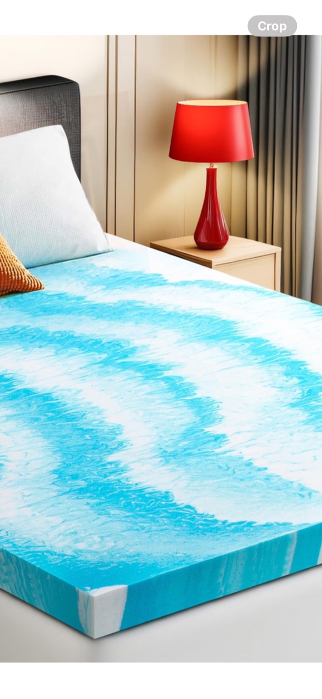 SakuraHome 3-Inch Queen Memory Foam Mattress Topper - photo 3