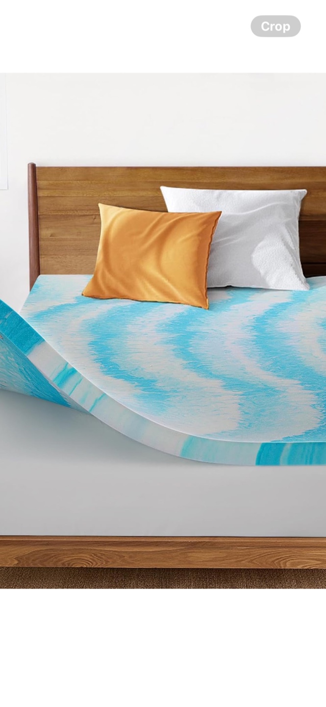 SakuraHome 3-Inch Queen Memory Foam Mattress Topper