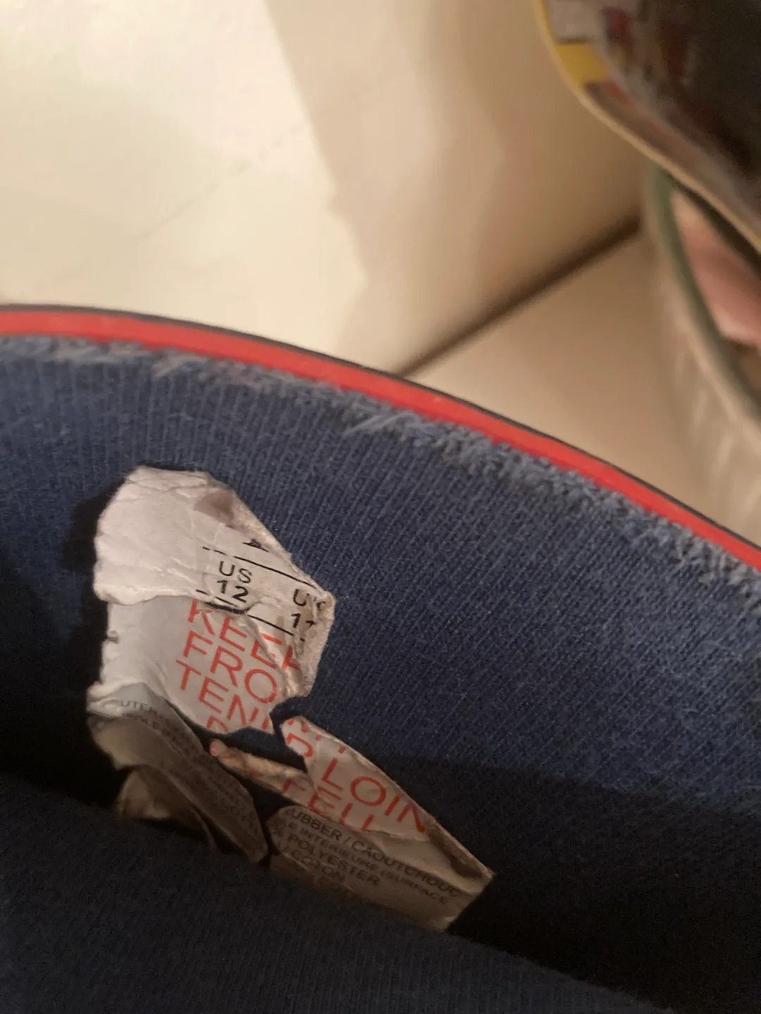 Hatley Red rubber x cotton Rain Boots - Size US 12 image indicator(3)