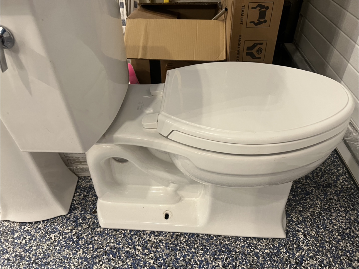 Kohler White Toilet - photo 3