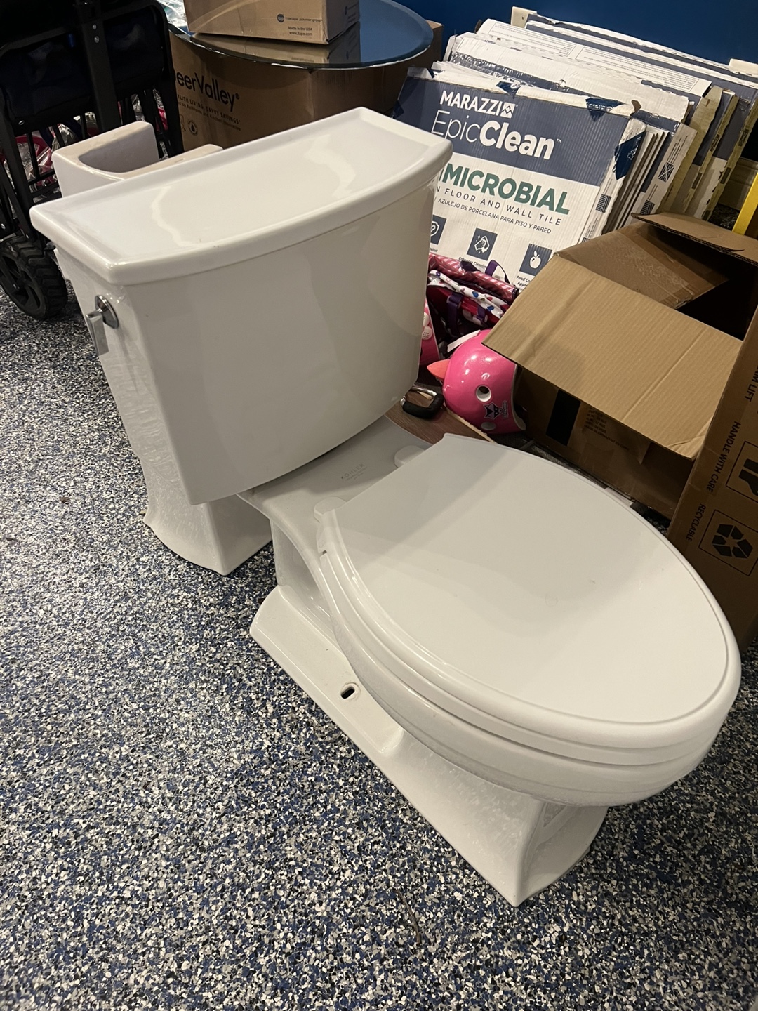 Kohler White Toilet