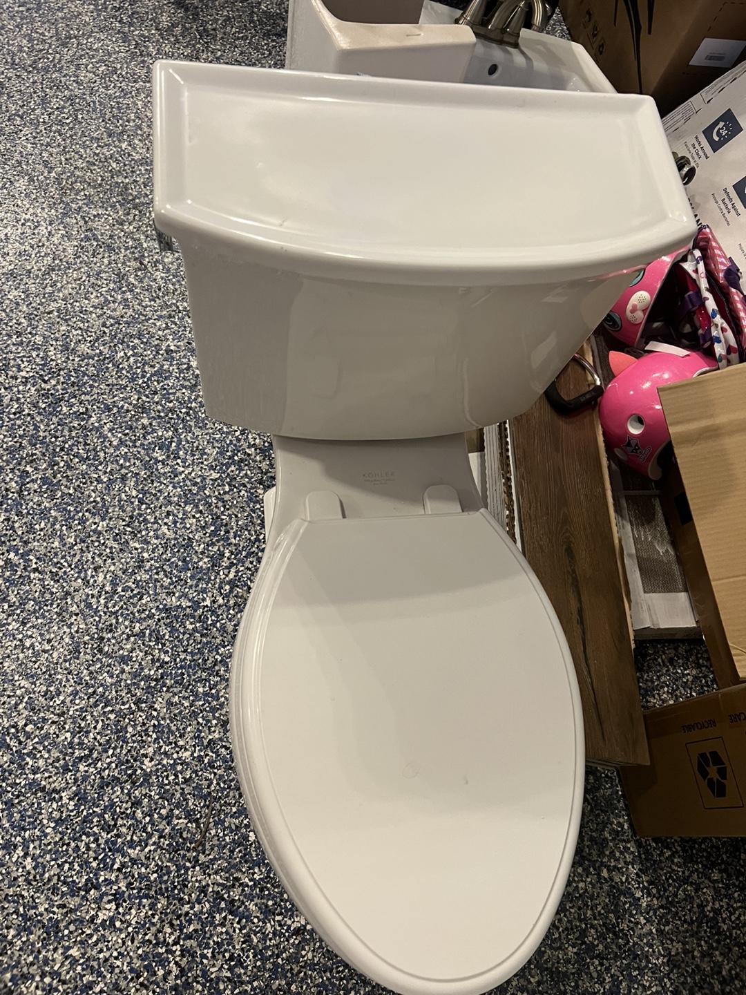 Kohler White Toilet - photo 2