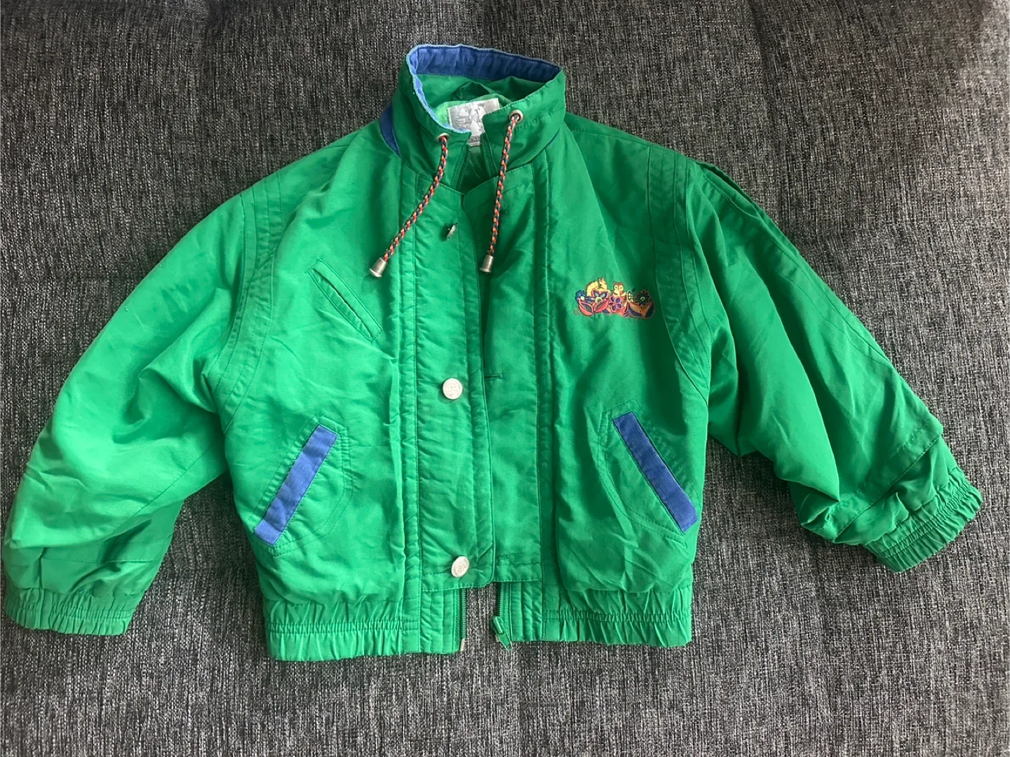 Chickeeduck Green Jacket 5-7 thumbnail