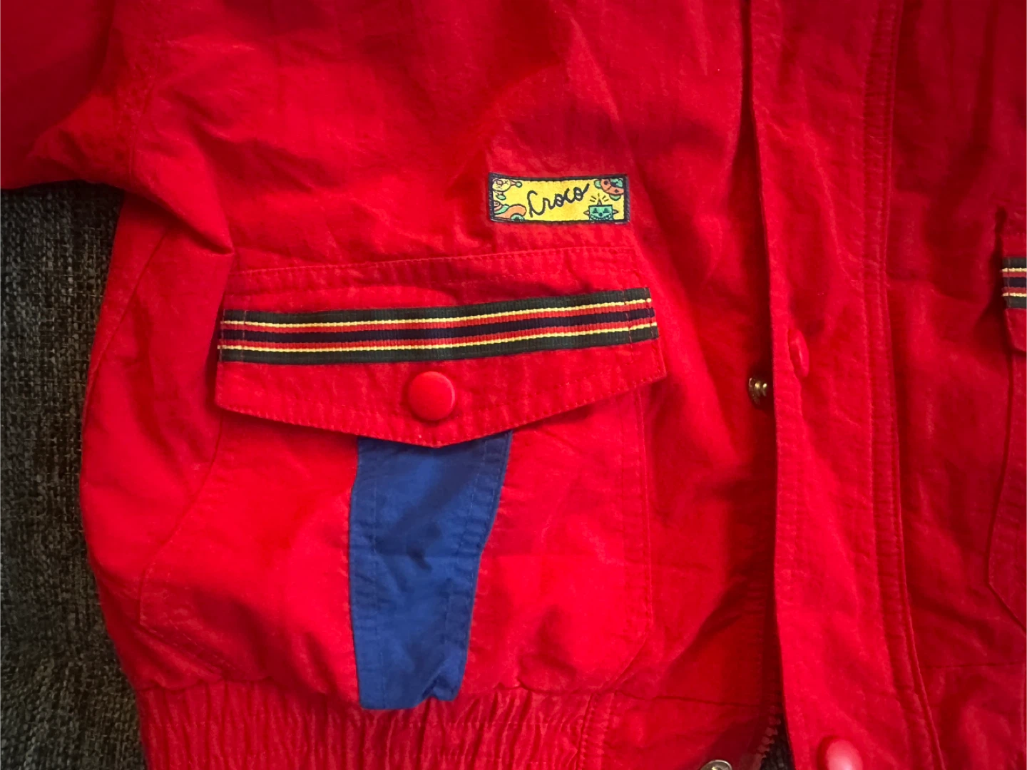 Fall Croco Kids Jacket for age 5-7 - photo 3