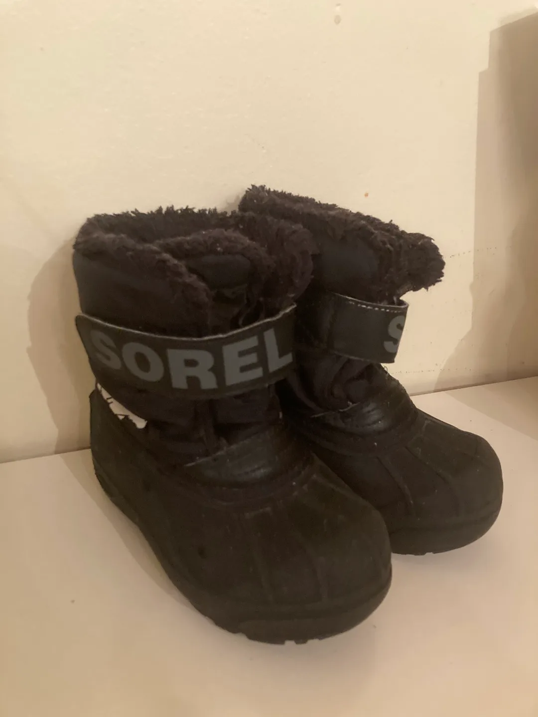 Sorel Black toddler Winter Boots - Size 10 thumbnail