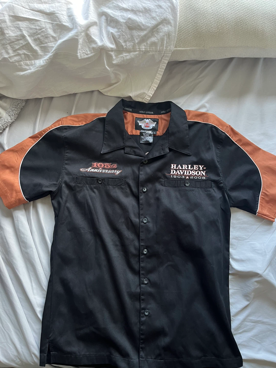 Harley-Davidson 105th Anniversary Shirt - Size L