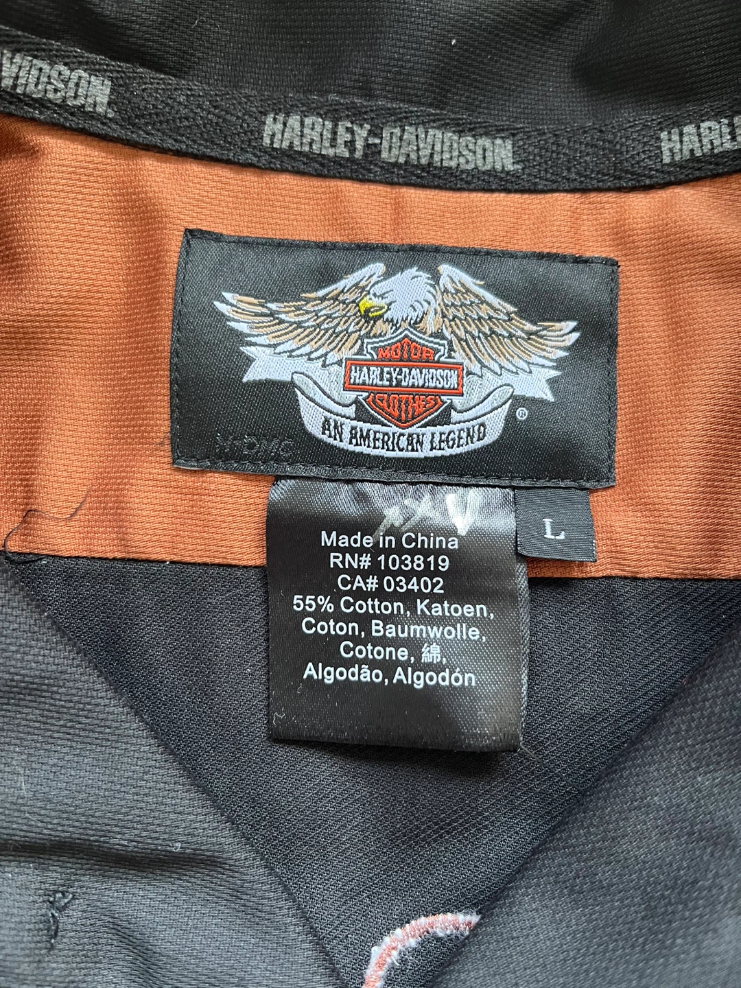 Harley-Davidson 105th Anniversary Shirt - Size L - photo 5