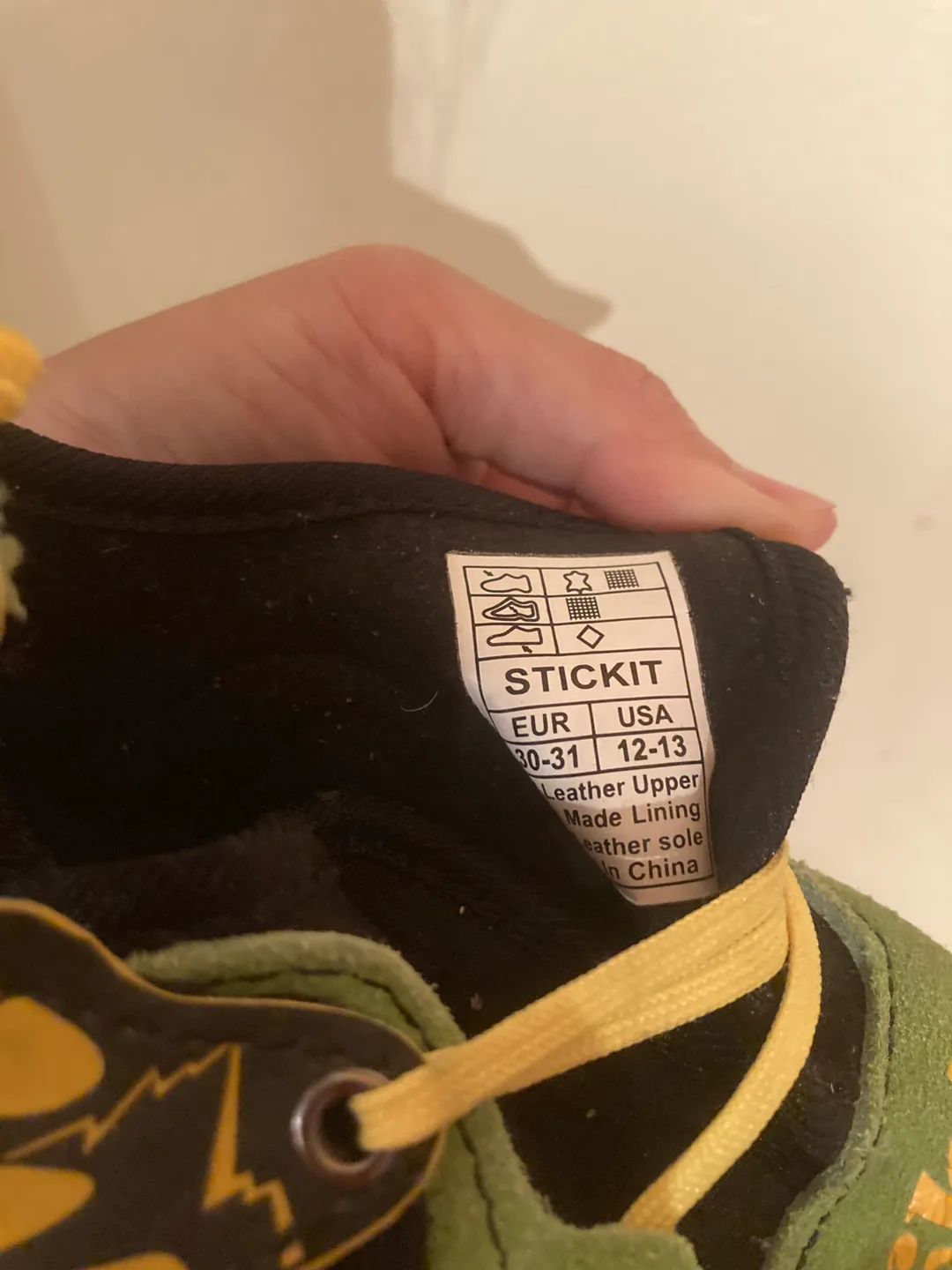 La Sportiva Stickit Climbing kids toddler Shoes Size 12-13 image indicator(3)