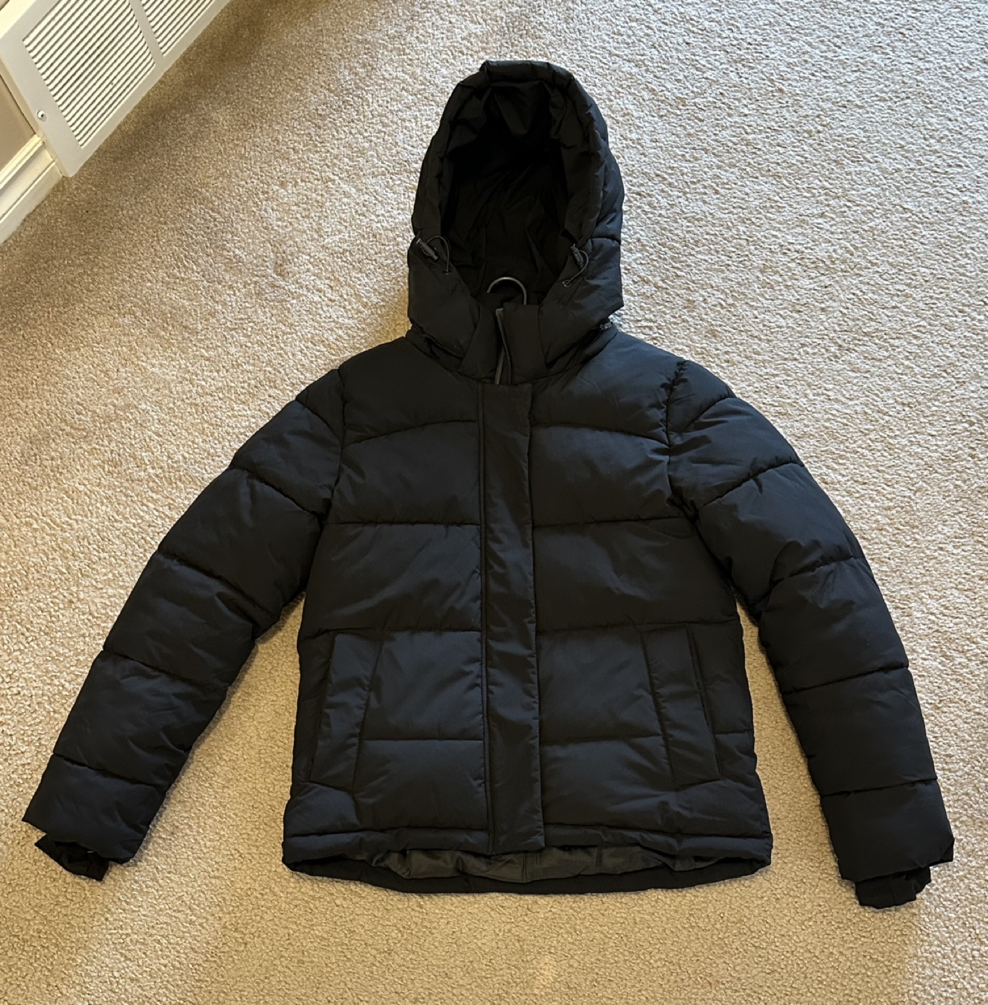 Black Puffer Jacket (aritzia superpuff dupe) (new)