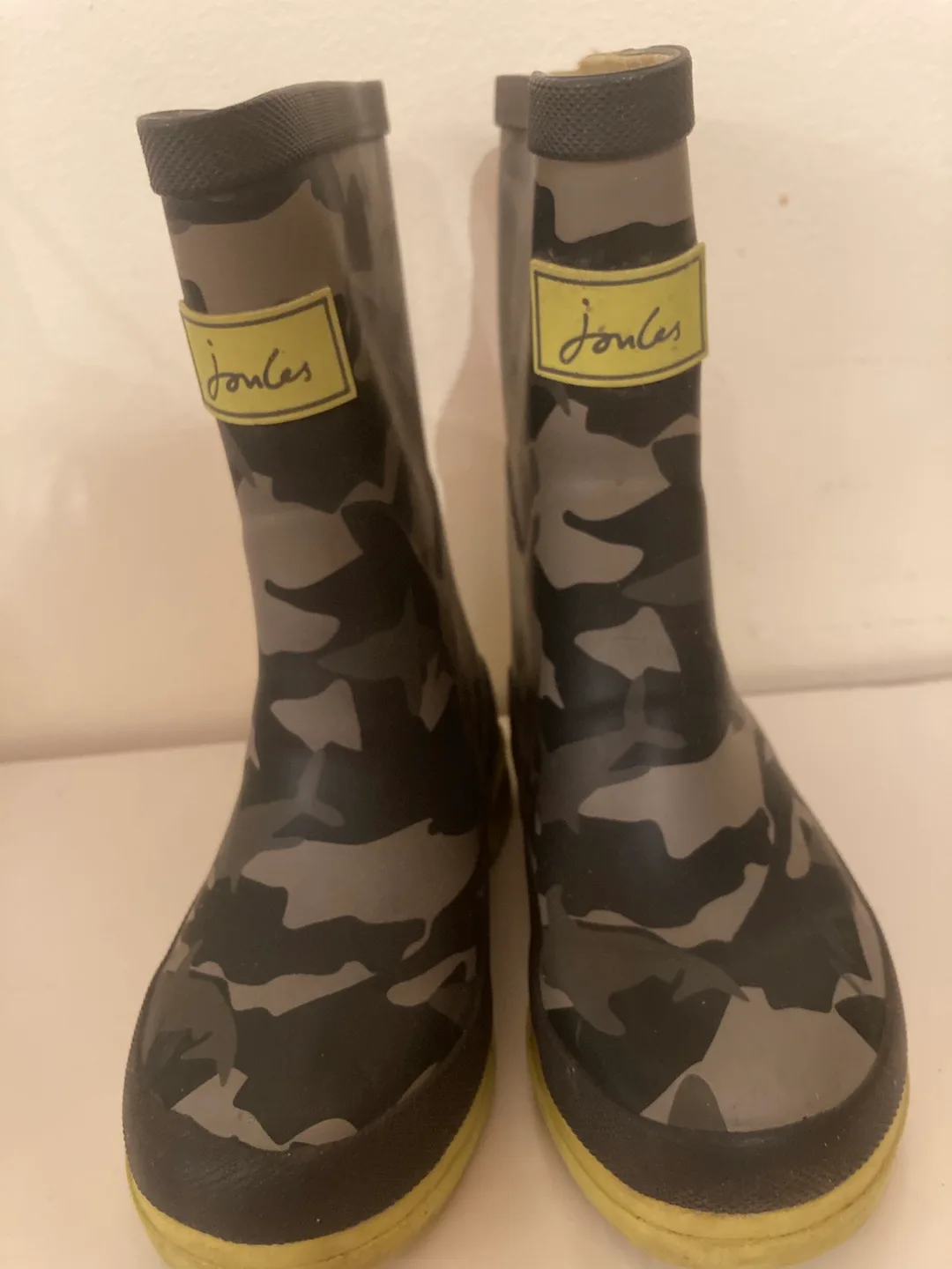 Joules Camo kids rubber Rain Boots - Size 11 US image indicator(3)