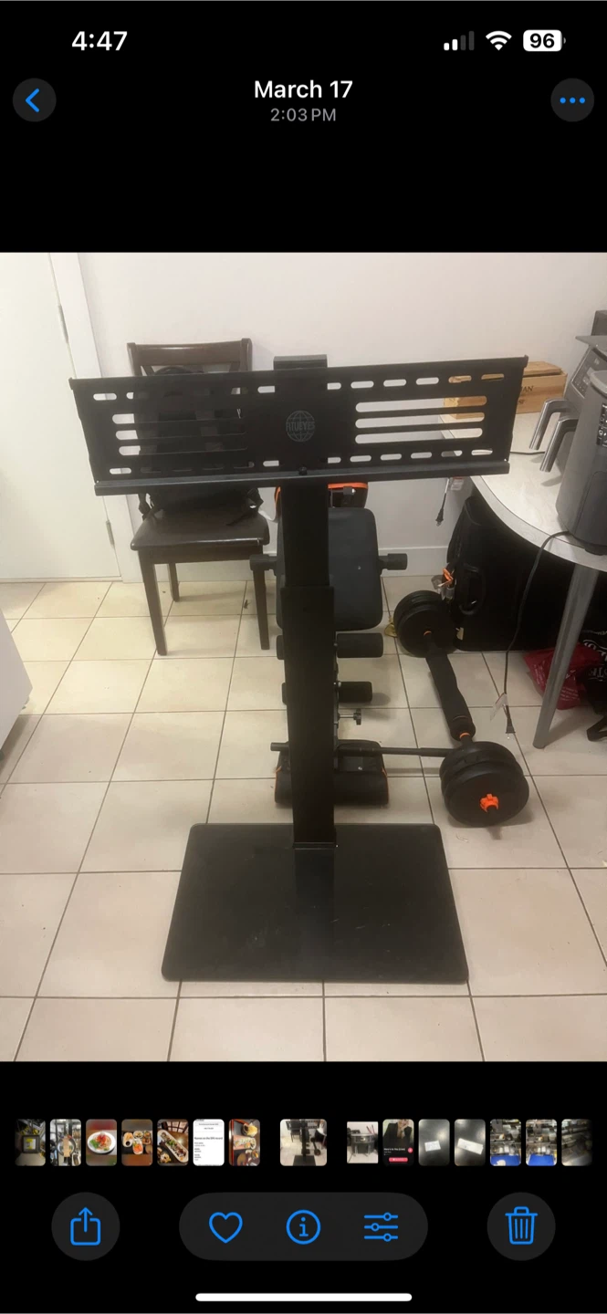 FITUEYES TV Stand for 32-65inch TVs