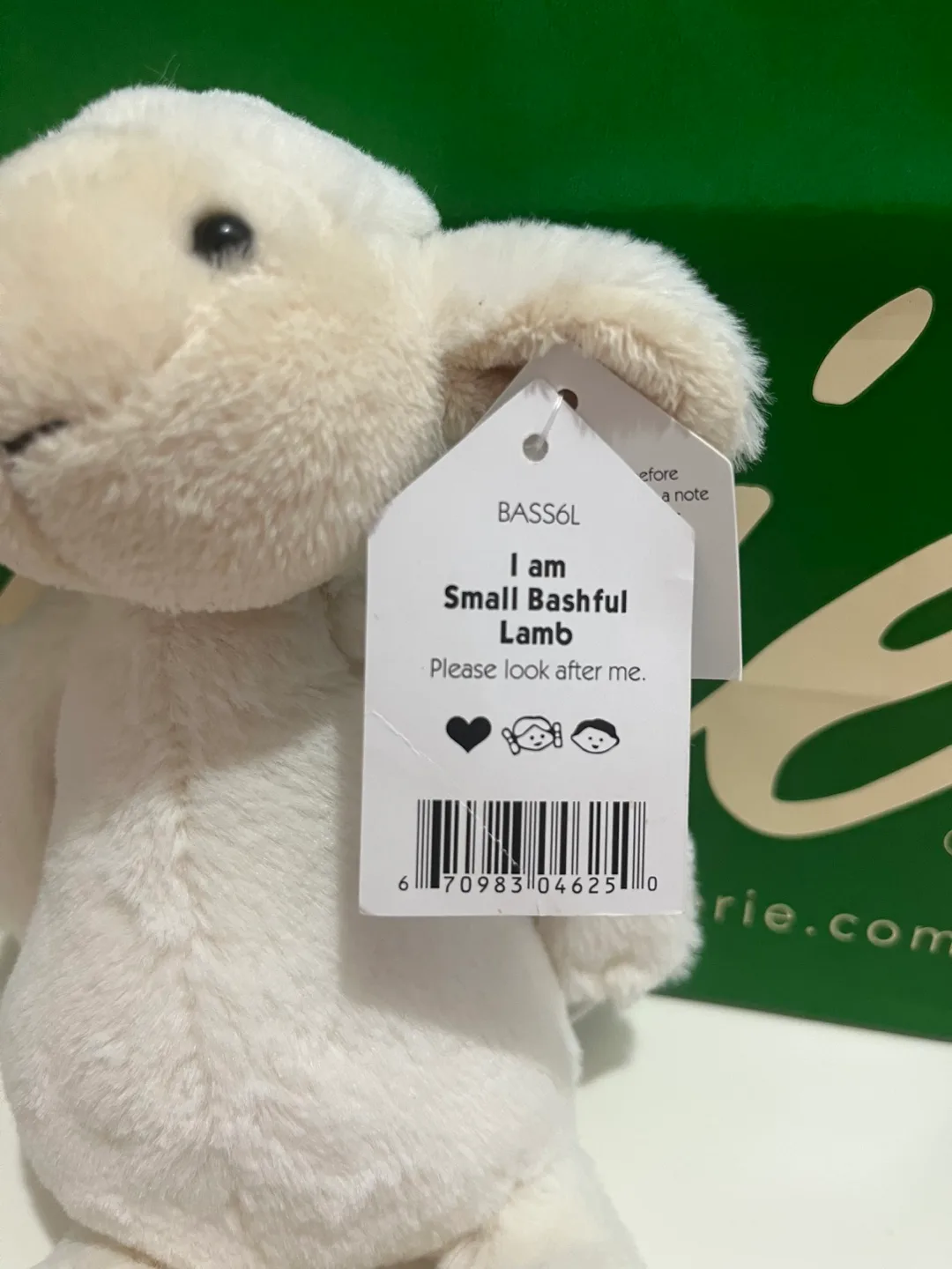 Jellycat Bashful Small Lamb image indicator(2)