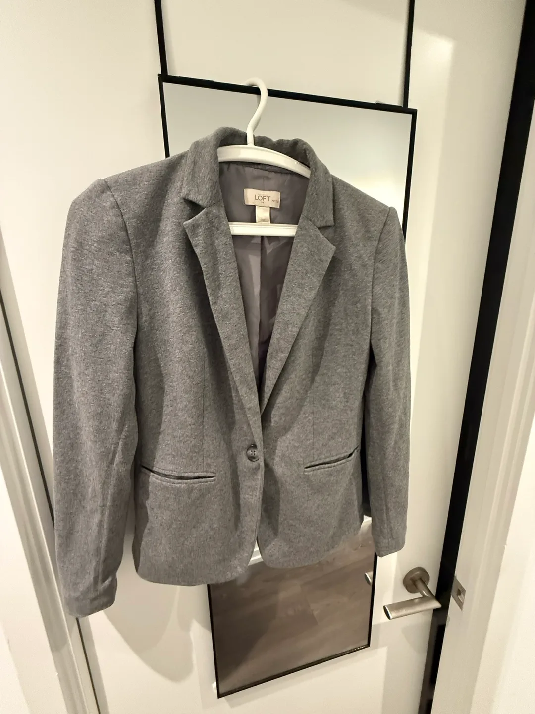 Loft Grey Blazer - Size Small (Petite) image indicator(2)