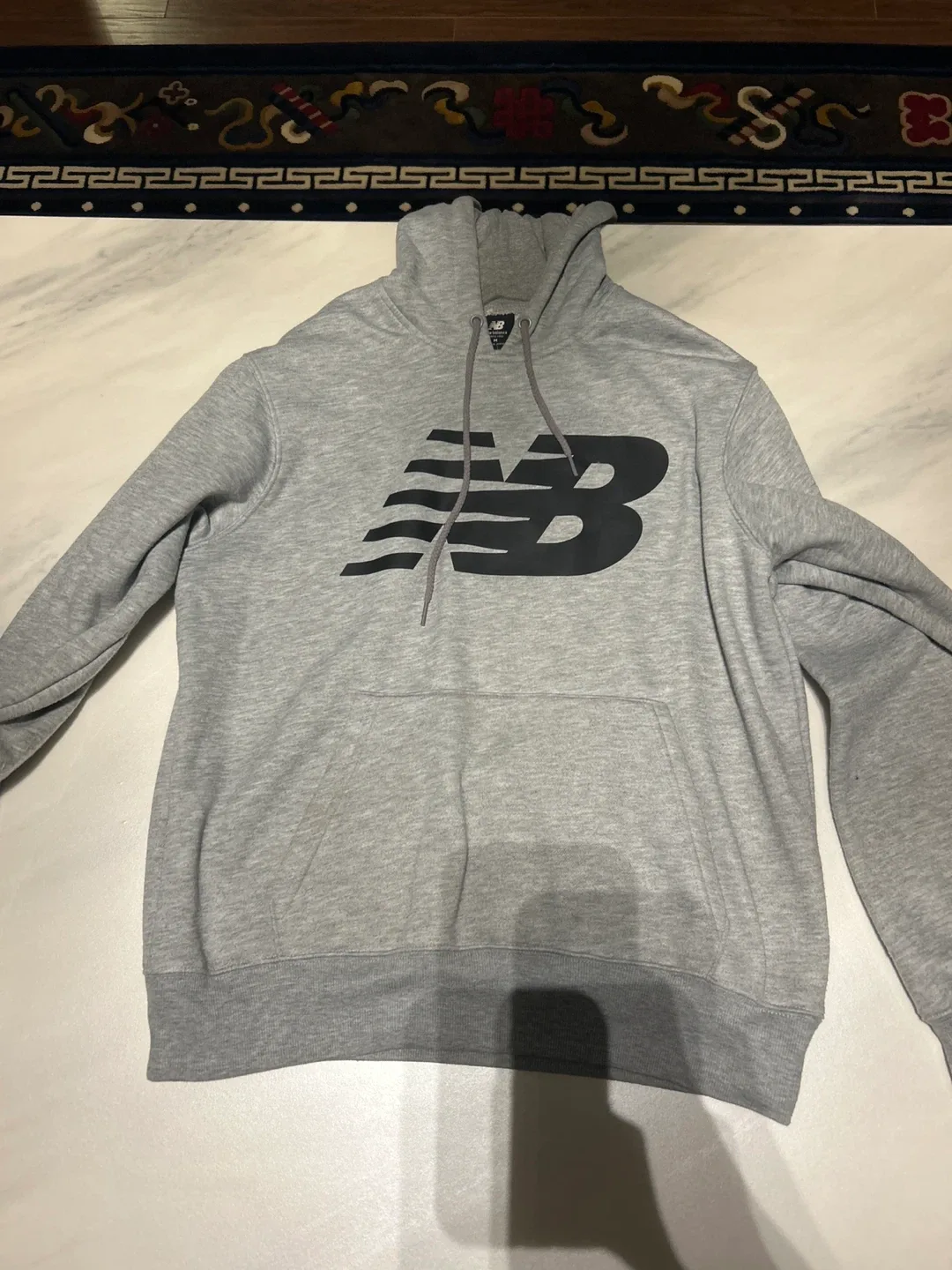 Men’s Grey New Balance Hoodie thumbnail