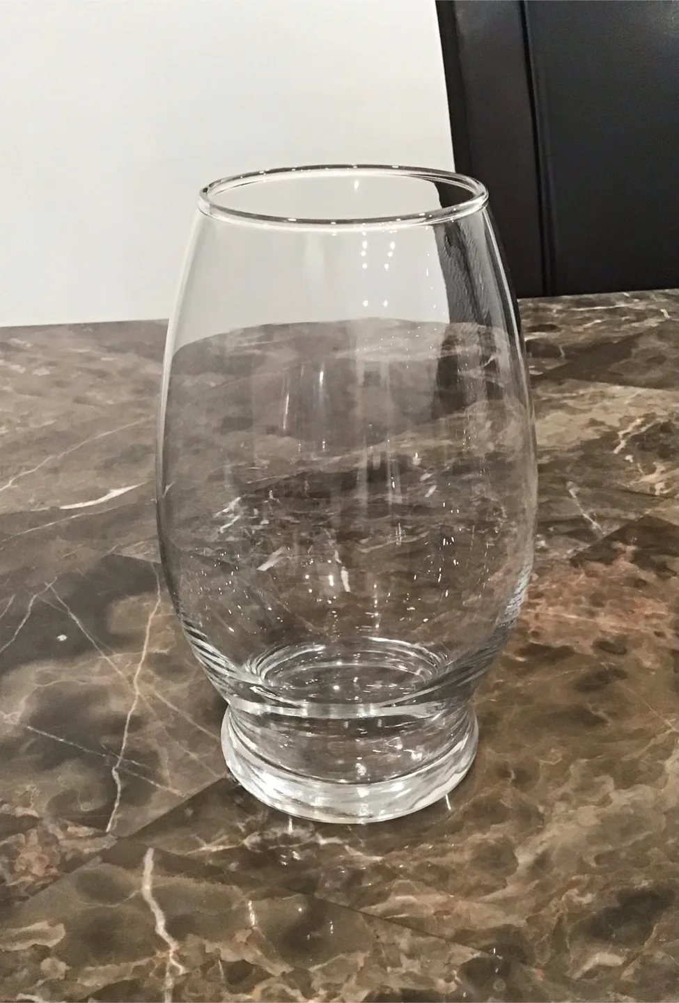 Clear Glass Vase thumbnail